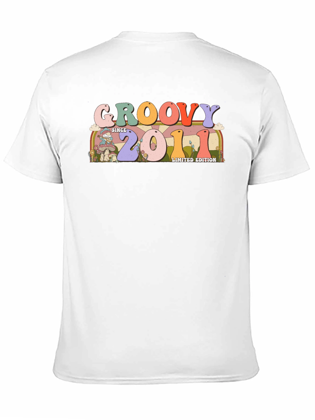 Groovy Since 2011 Limited Edition Graphic T-Shirt