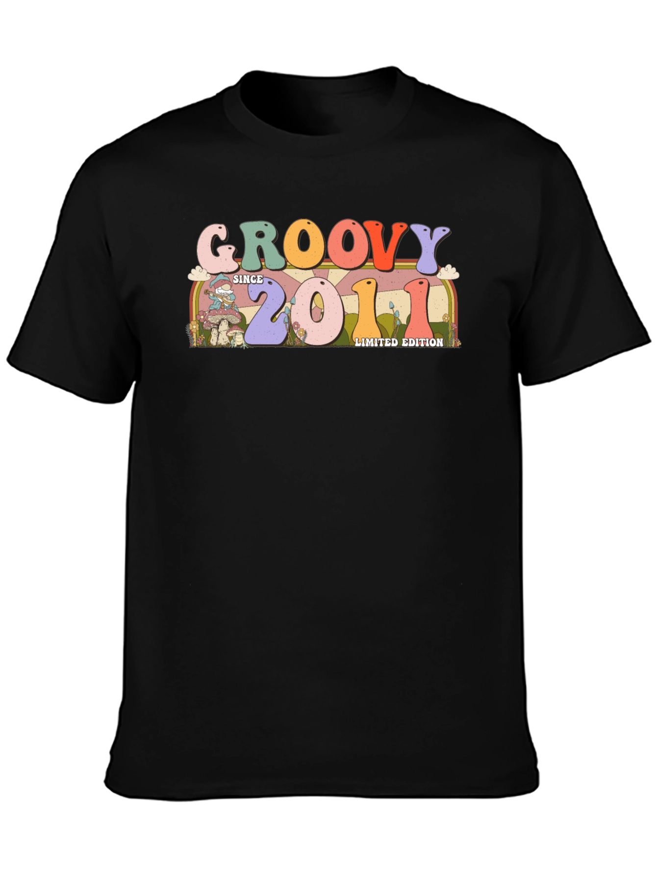 Groovy Since 2011 Limited Edition Graphic T-Shirt