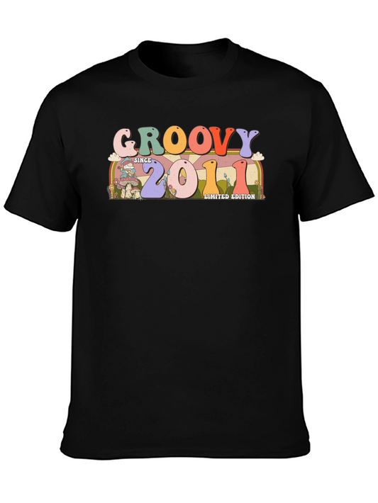 Groovy Since 2011 Limited Edition Graphic T-Shirt