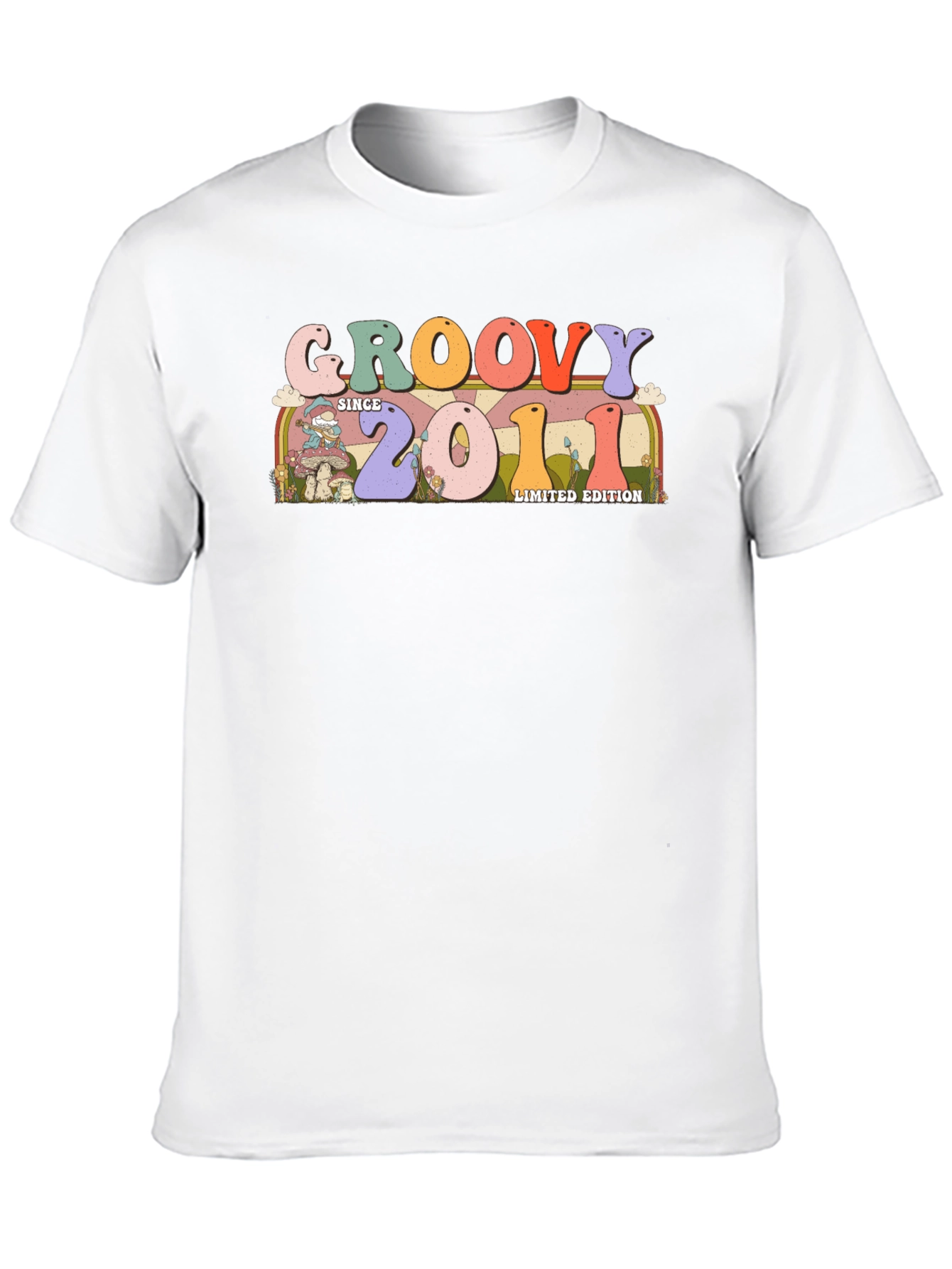 Groovy Since 2011 Limited Edition Graphic T-Shirt