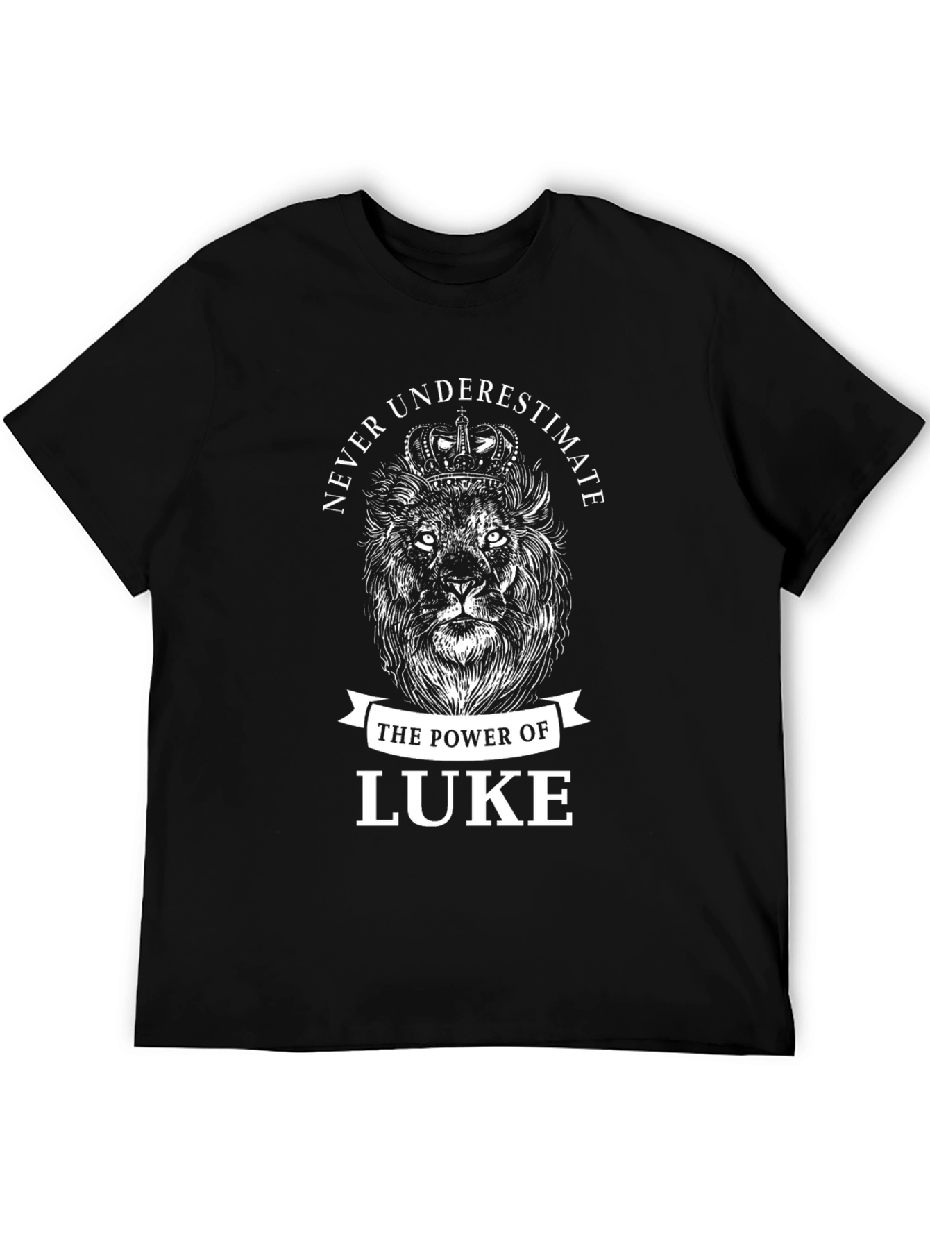 Never Underestimate Luke Lion T-Shirt