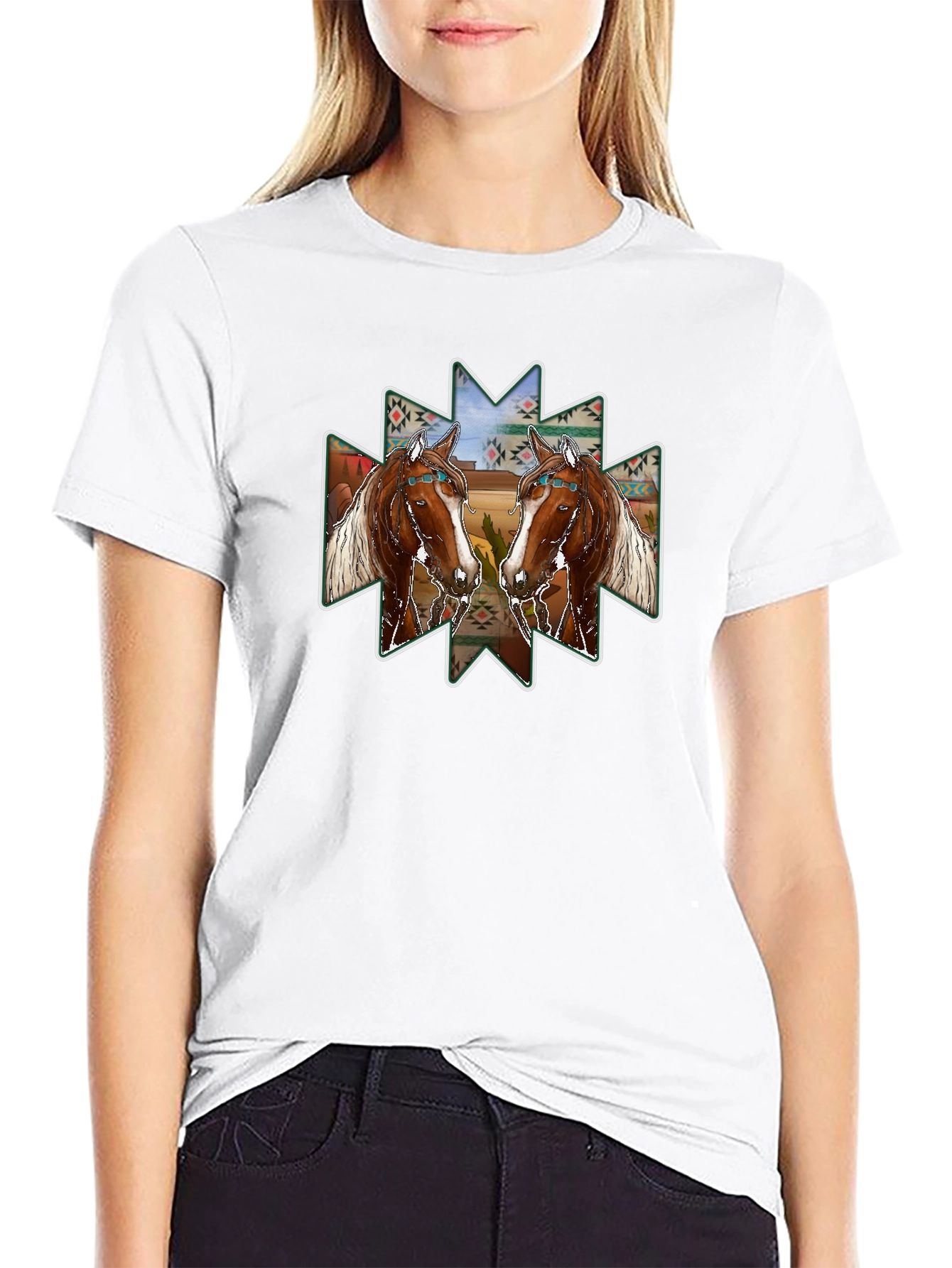 Horse Graphic Tee - Unisex Style