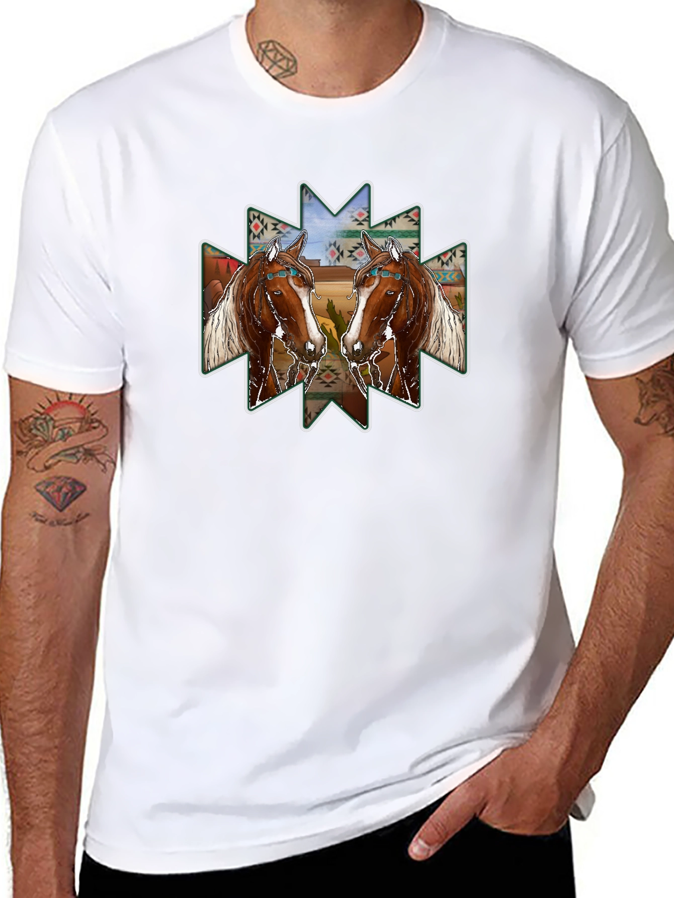 Horse Graphic Tee - Unisex Style