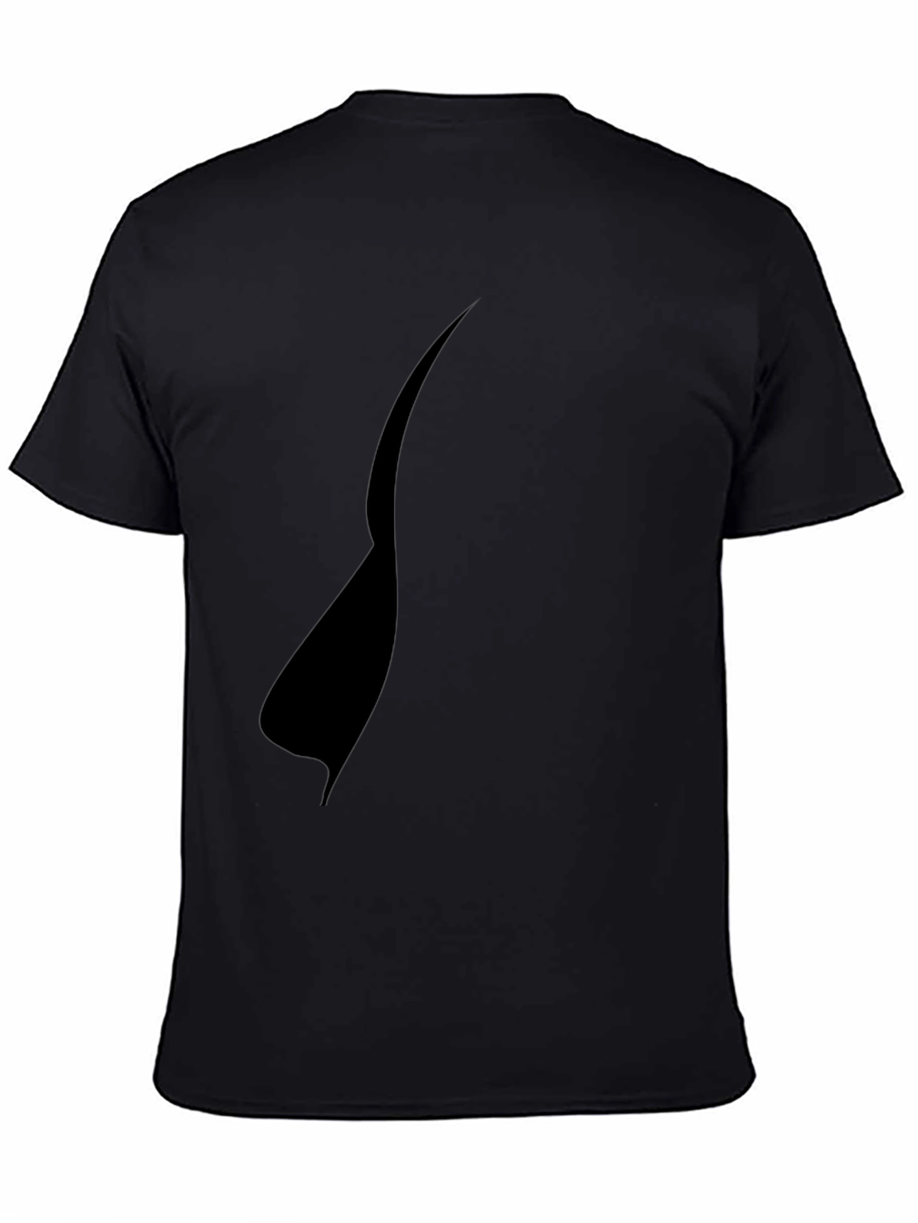 Mens Graphic Black T-Shirt - Mystery Design