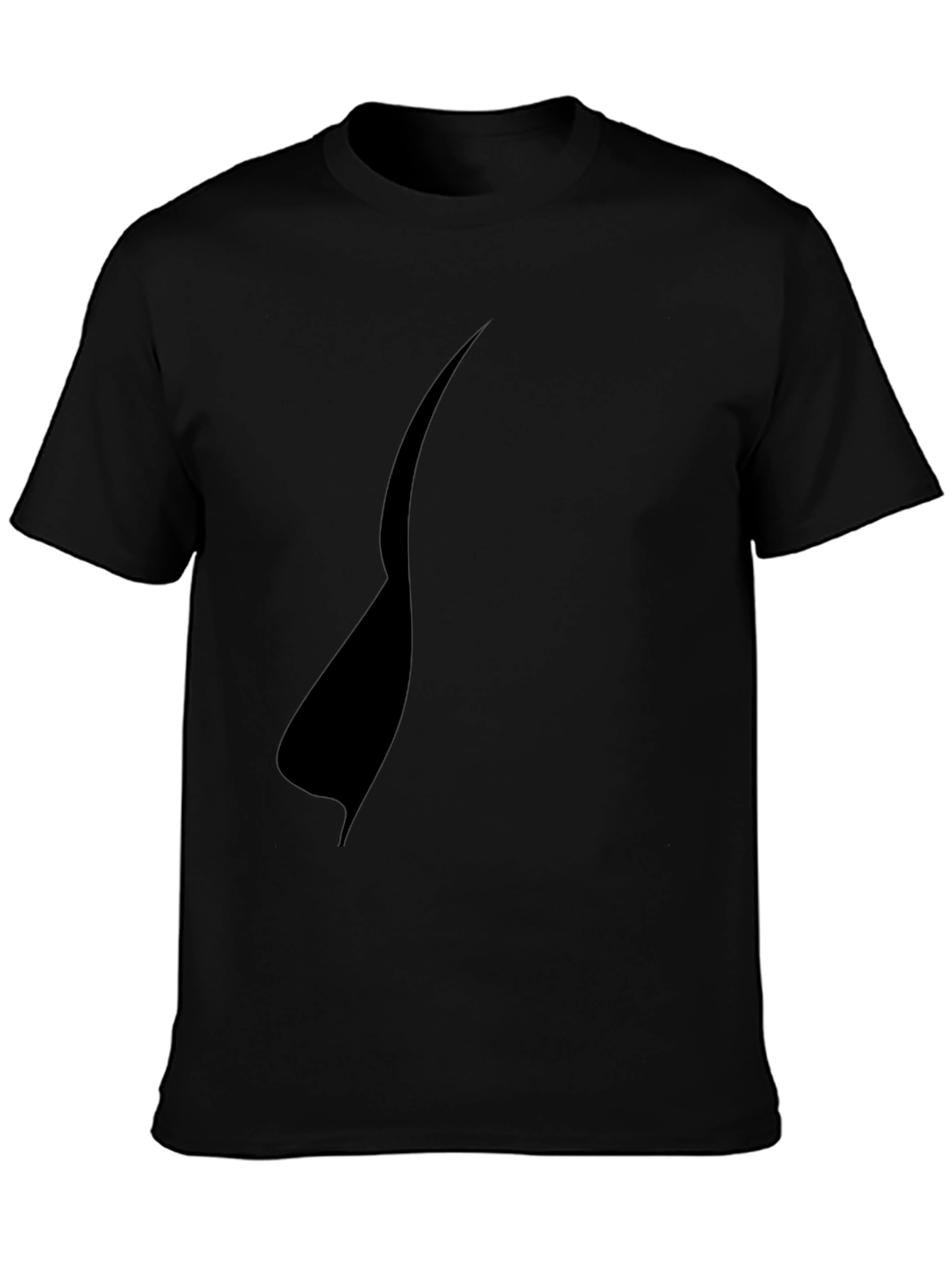 Mens Graphic Black T-Shirt - Mystery Design