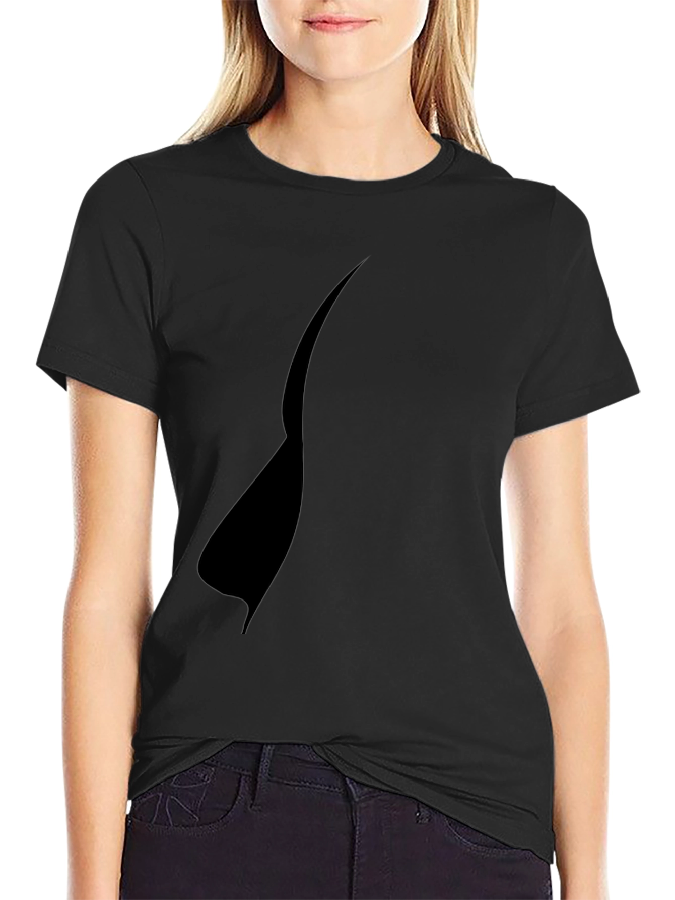 Mens Graphic Black T-Shirt - Mystery Design