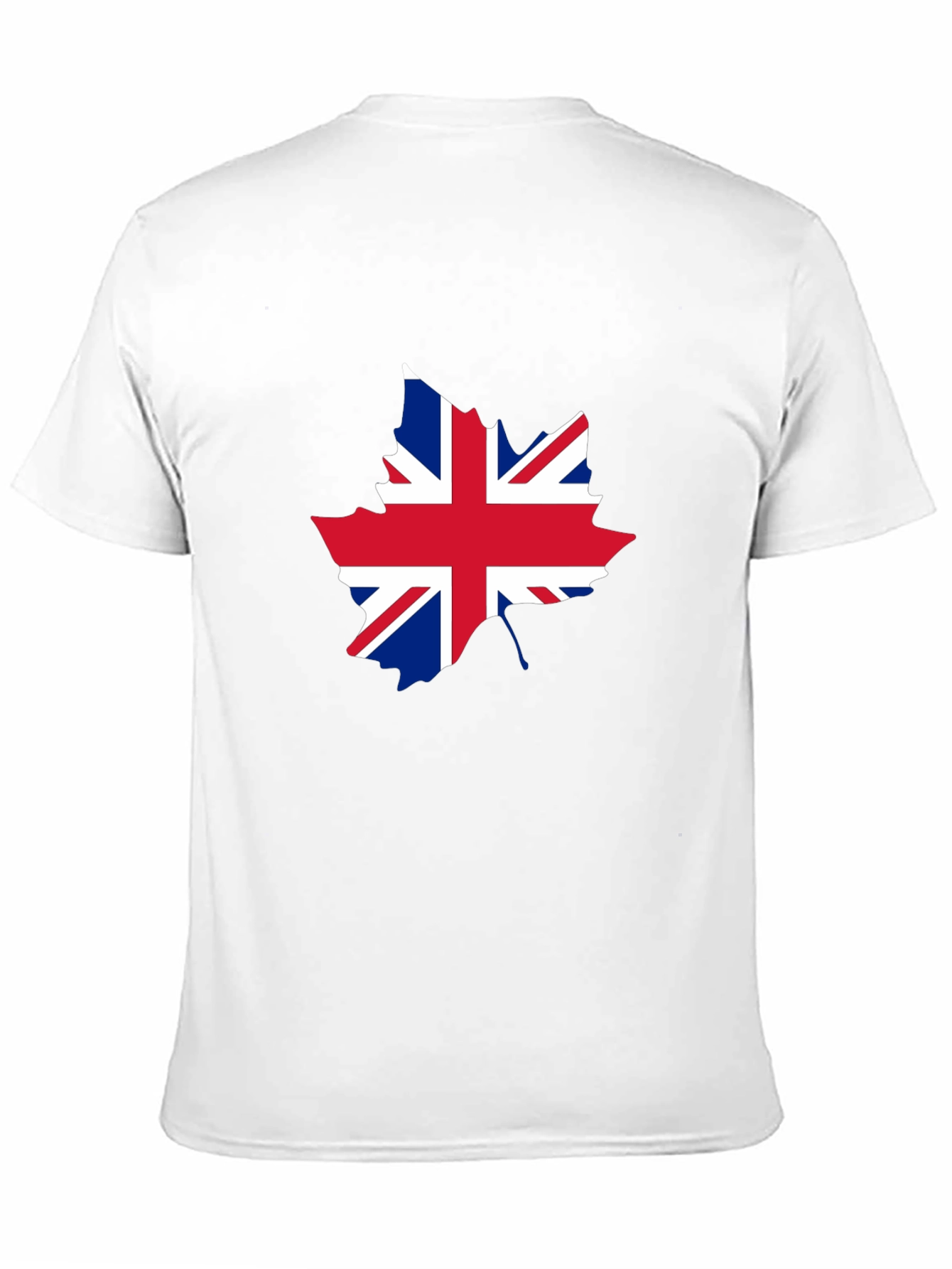 Union Jack Maple Leaf Graphic T-Shirt