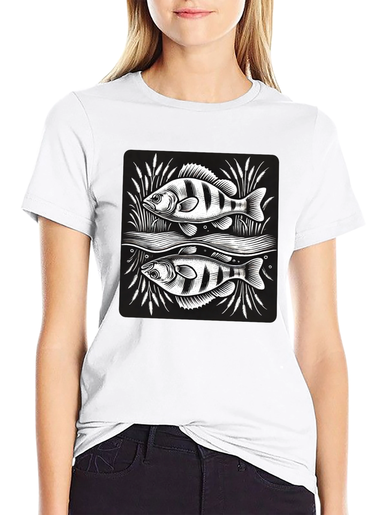 Black Fish Graphic Tee