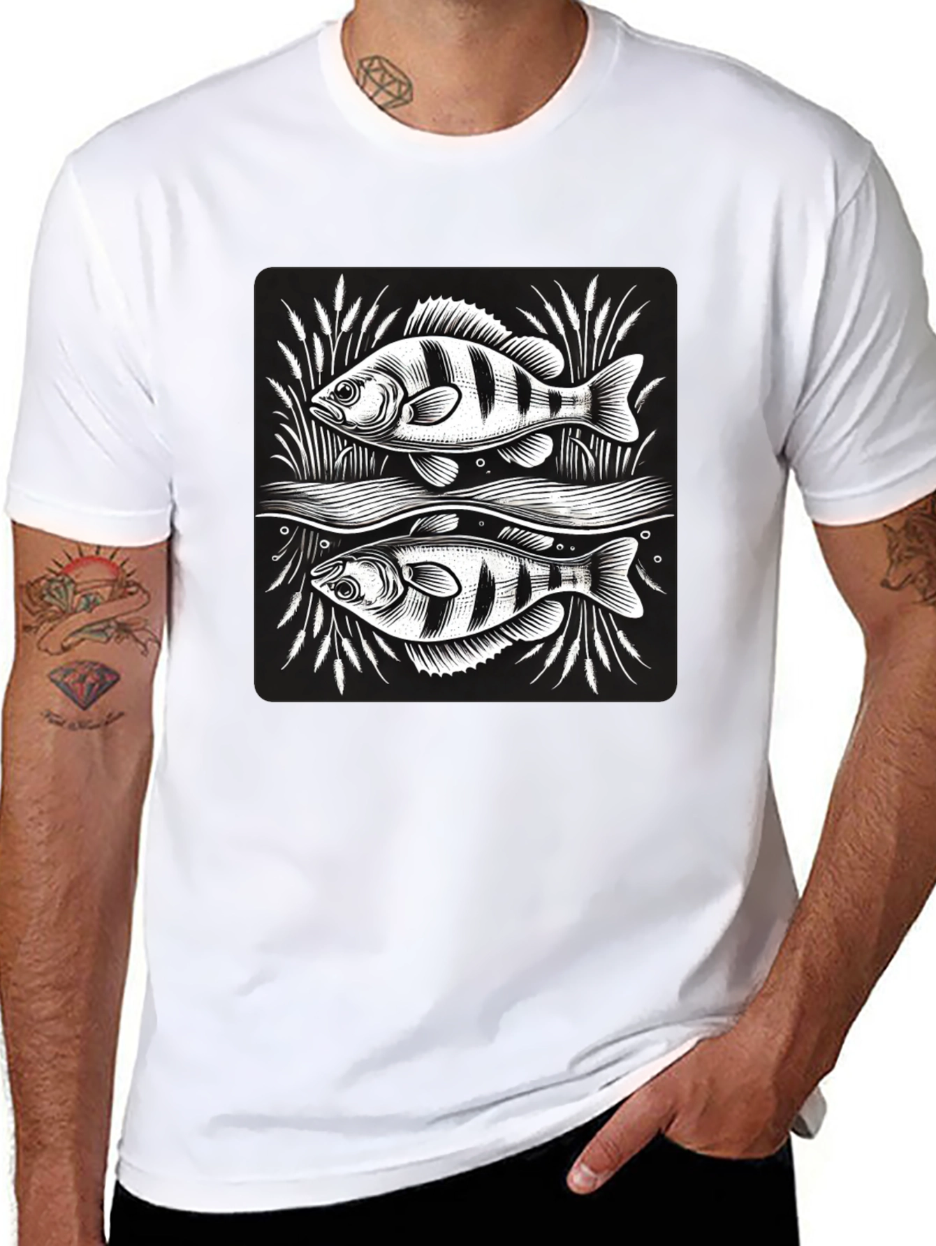 Black Fish Graphic Tee