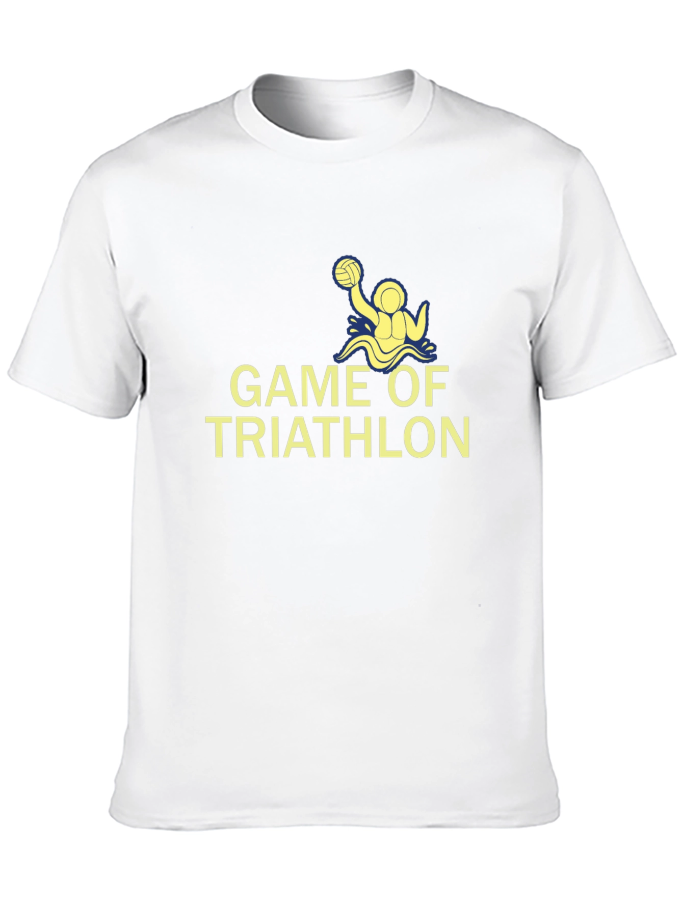 Game Of Triathlon Black T-Shirt
