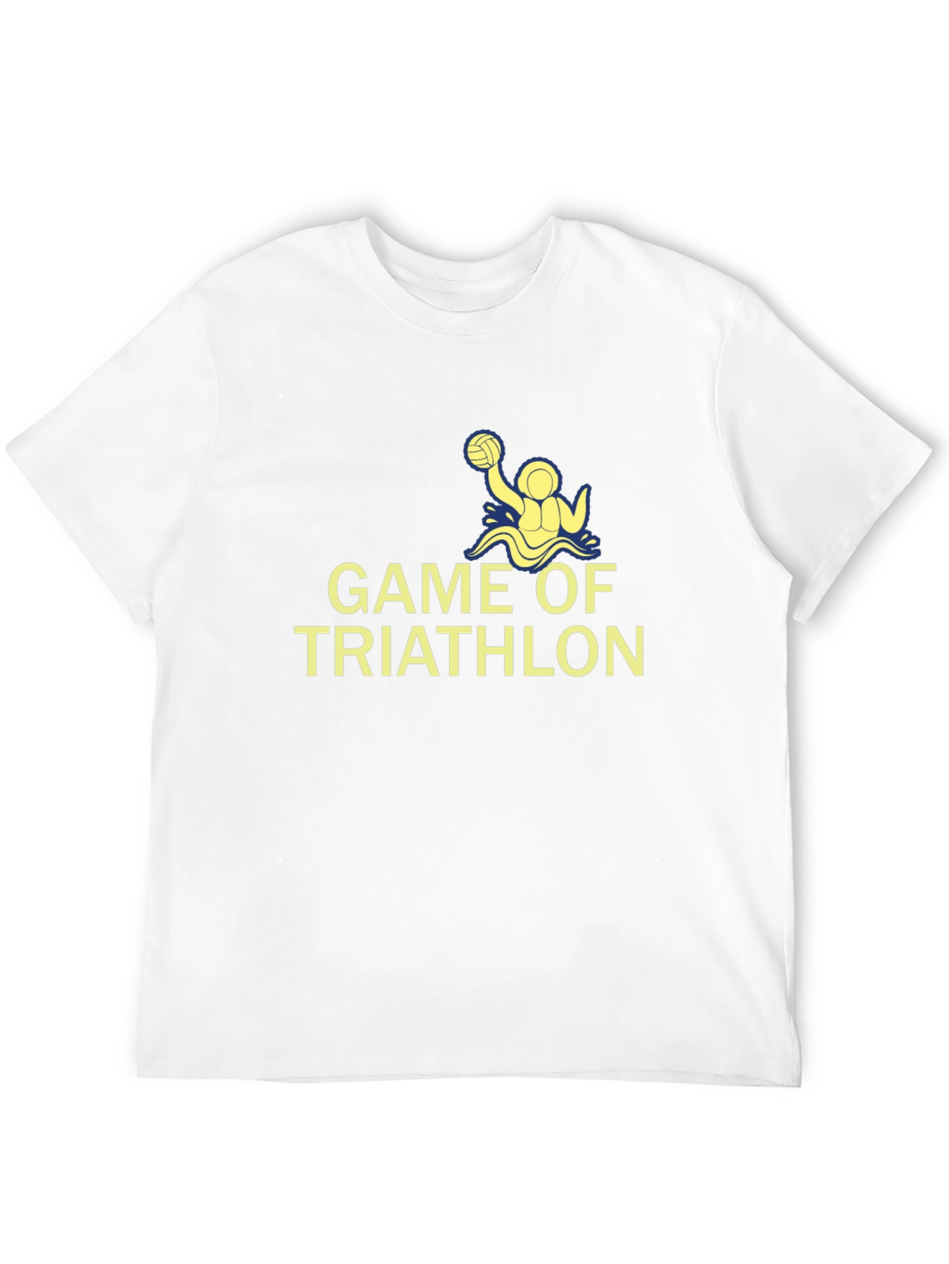 Game Of Triathlon Black T-Shirt