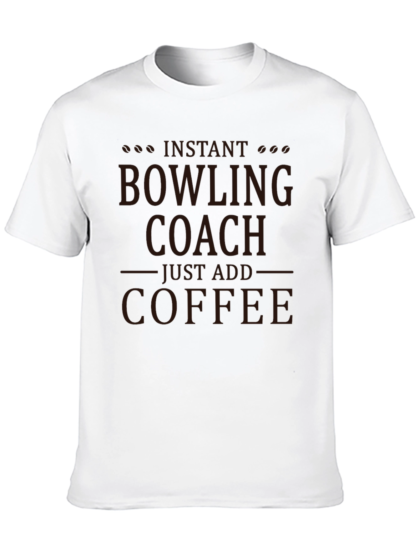 Instant Bowling Coach Coffee T-Shirt