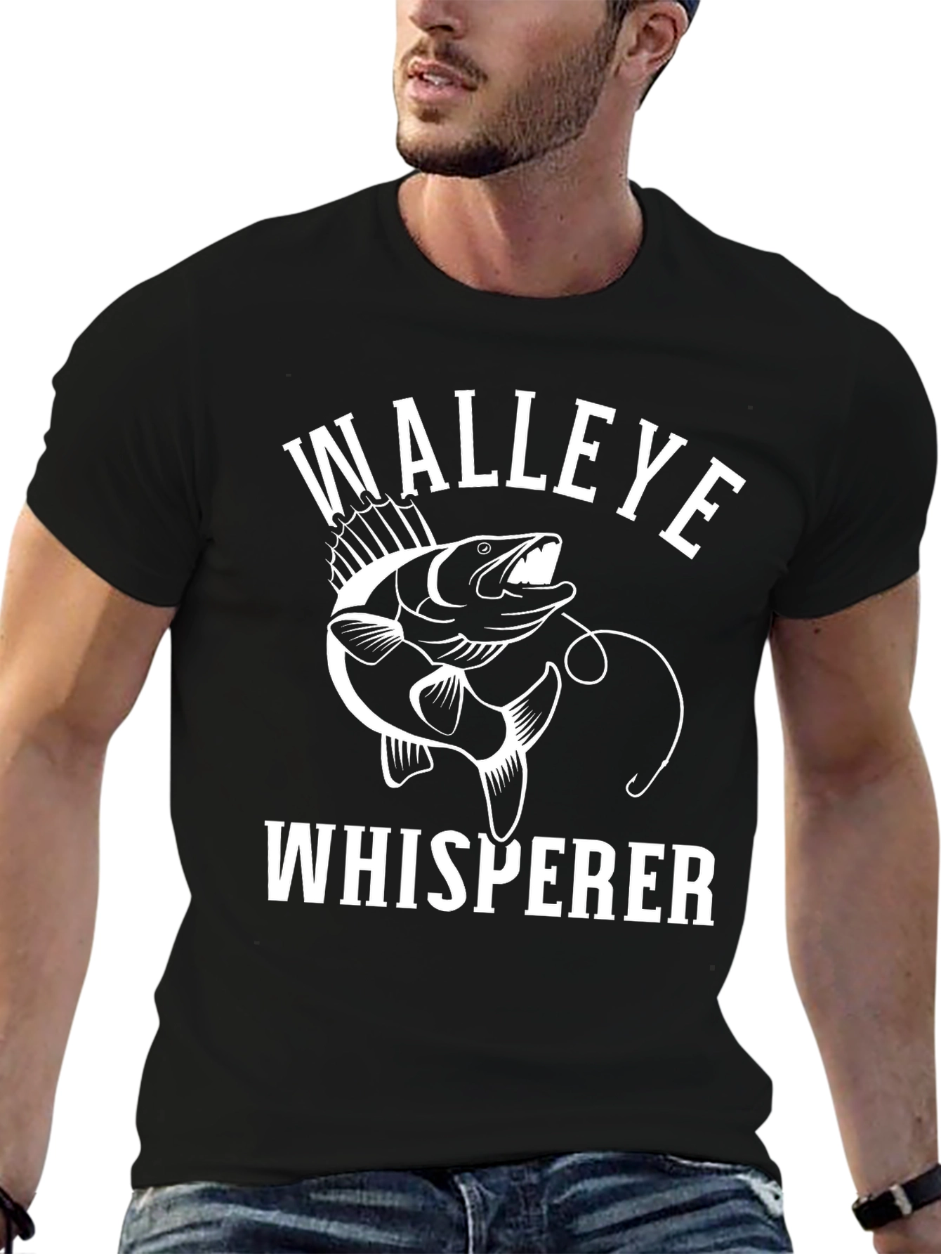 Walleye Whisperer Graphic T-Shirt - Fishing Tee