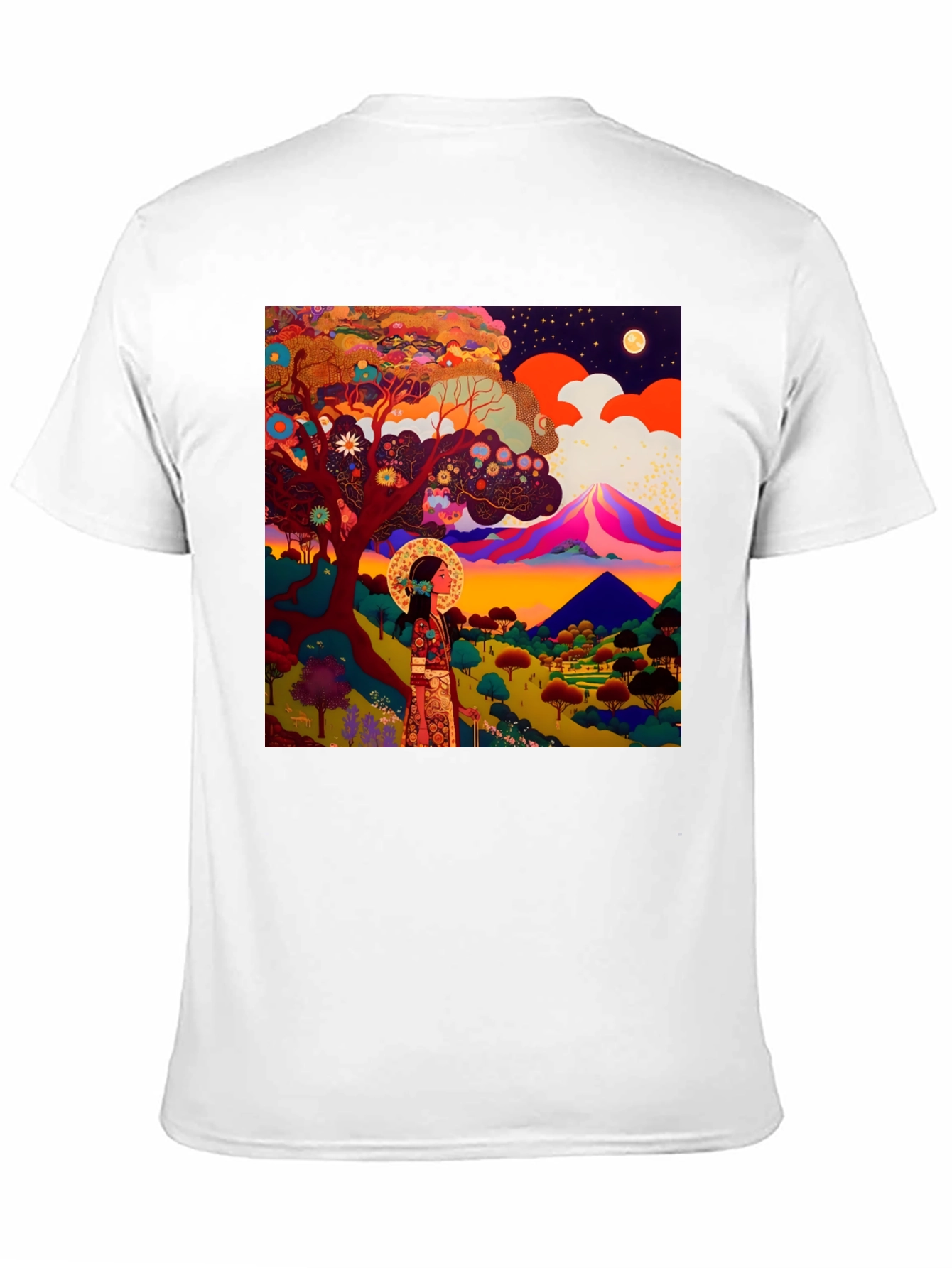Artistic Landscape Graphic Tee