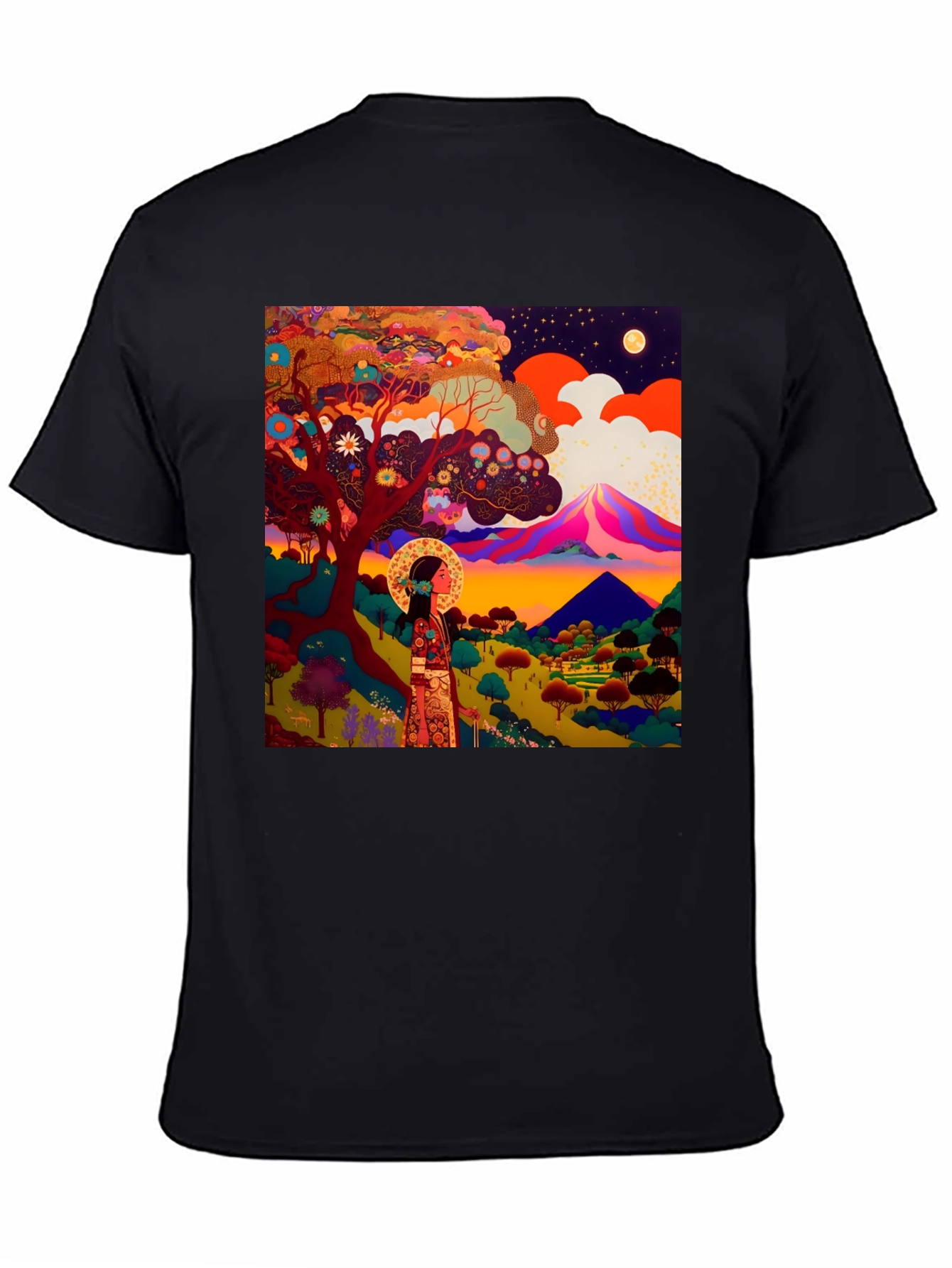 Artistic Landscape Graphic Tee