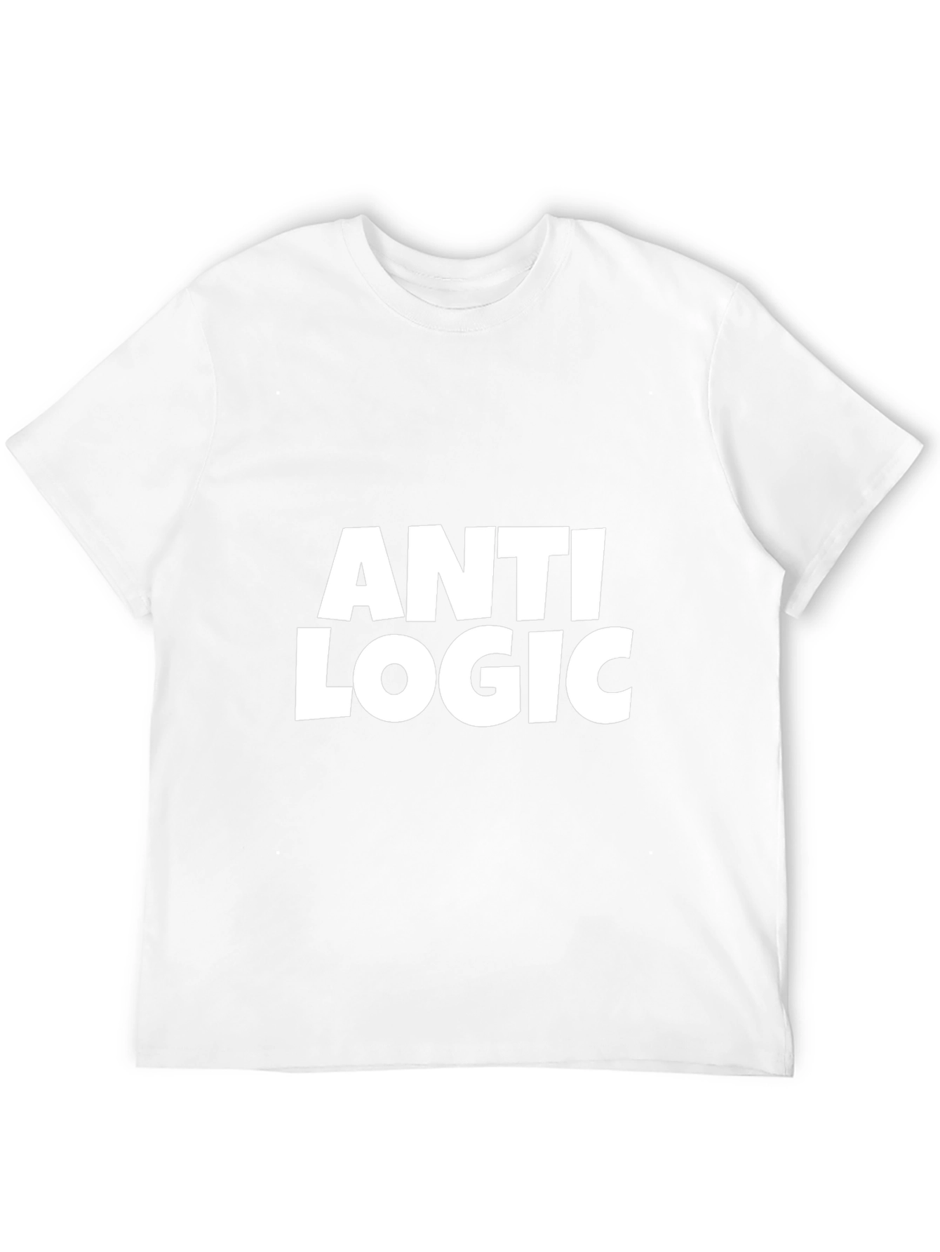 Anti Logic Statement T-Shirt - Black