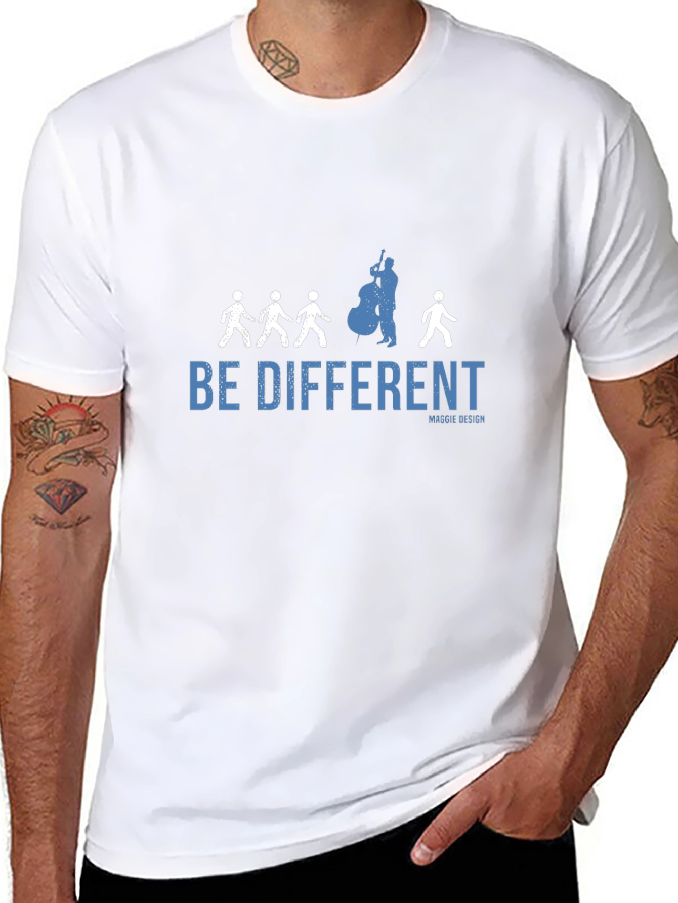 Be Different T-Shirt - Unique Musician Design