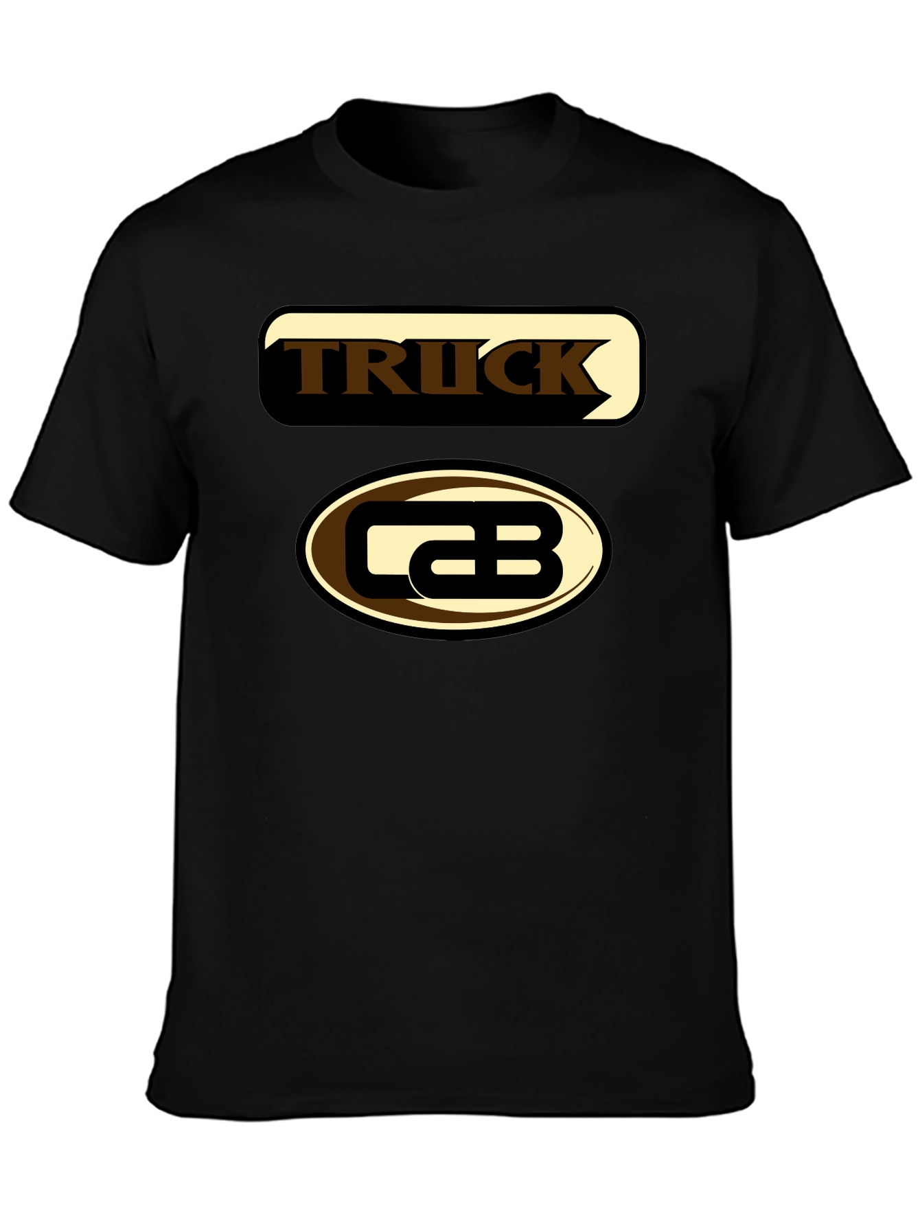 Truck Cab Graphic Tee - Black