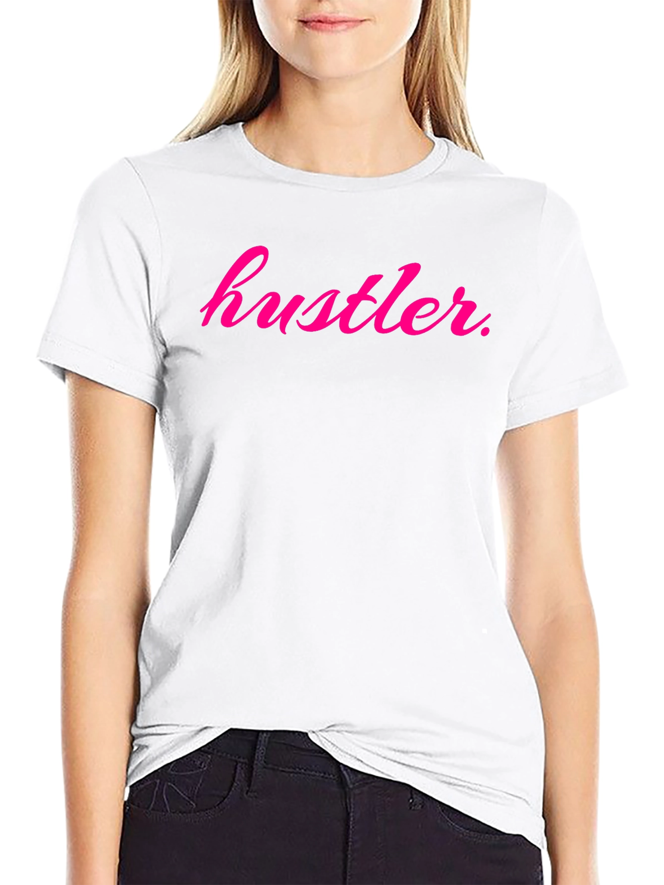Hustler Graphic Tee - Black T-Shirt