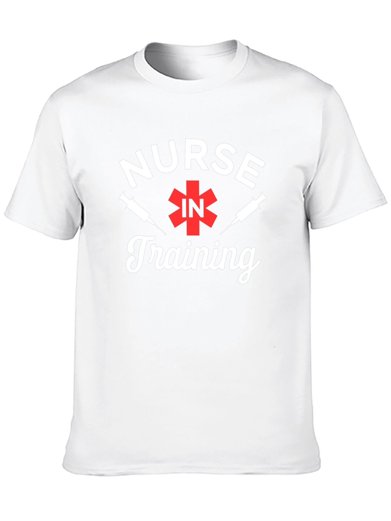 Nurse In Training Graphic T-Shirt - Black