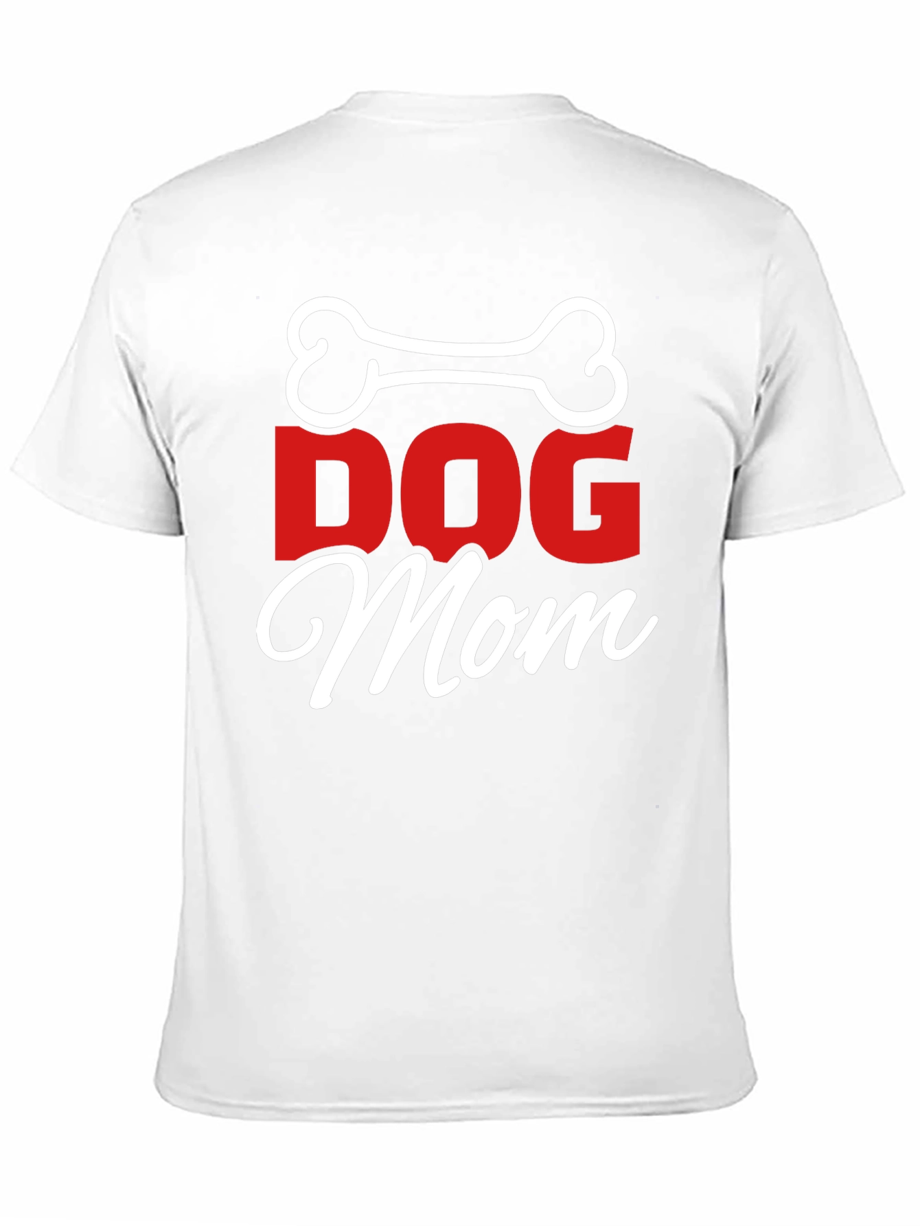Dog Mom T-Shirt - Bone Graphic Tee