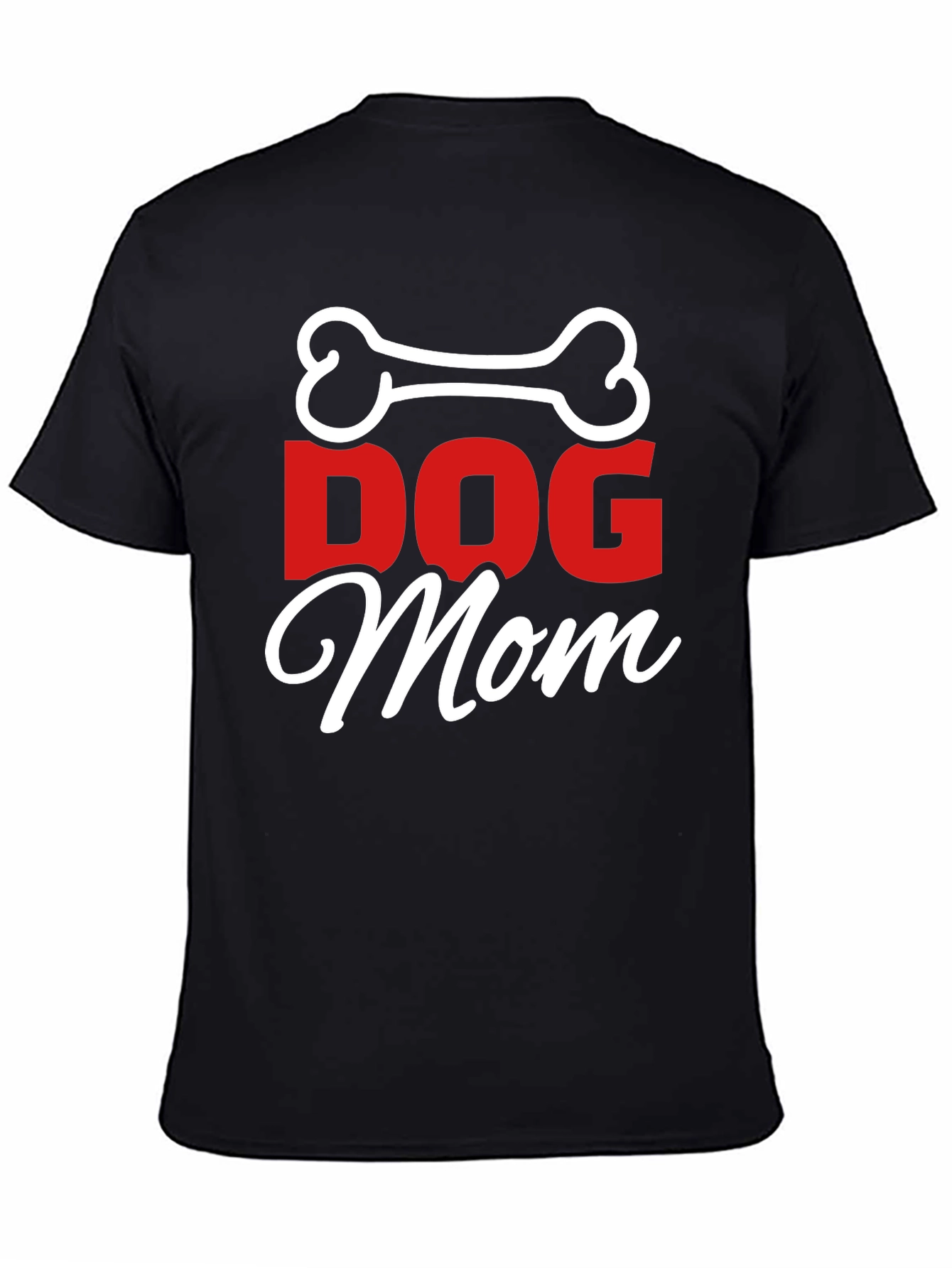 Dog Mom T-Shirt - Bone Graphic Tee
