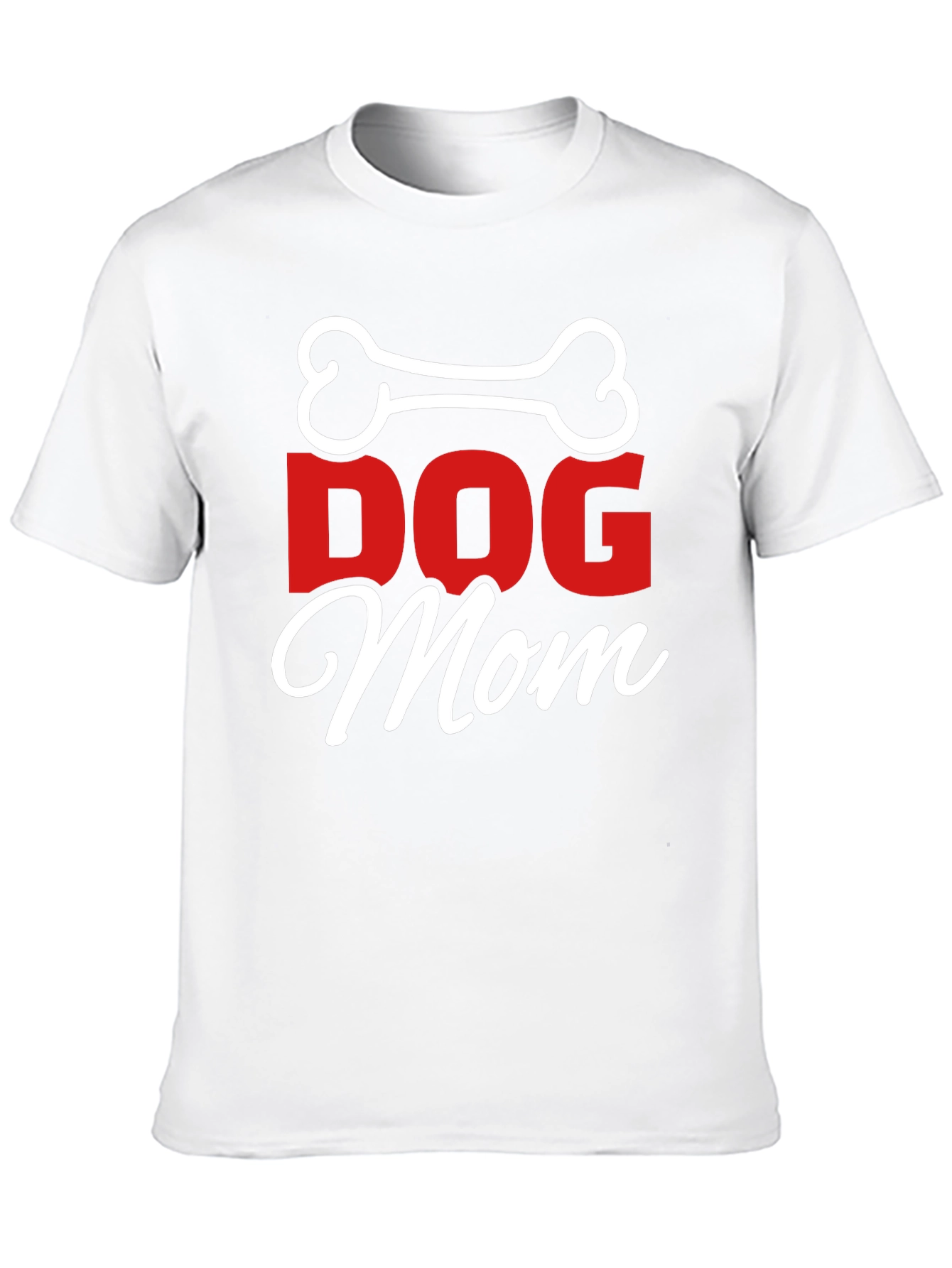 Dog Mom T-Shirt - Bone Graphic Tee