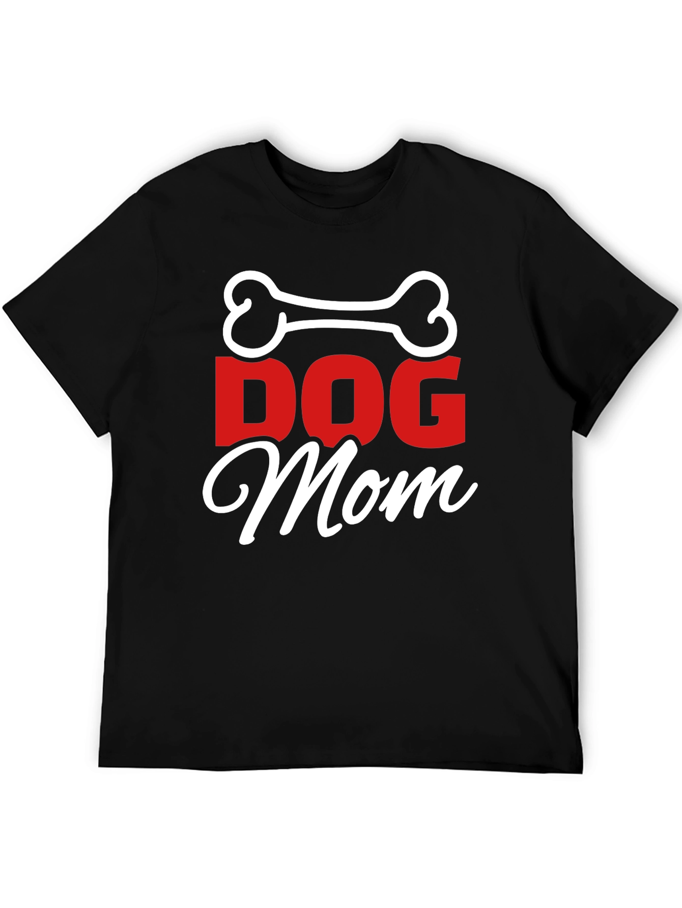 Dog Mom T-Shirt - Bone Graphic Tee