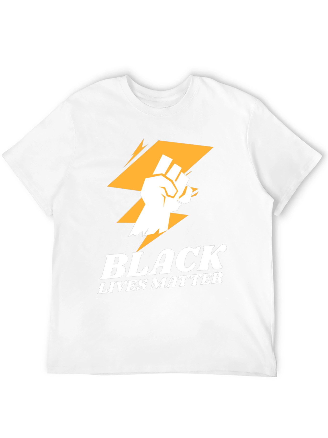 Black Lives Matter Graphic Tee - Fist & Lightning