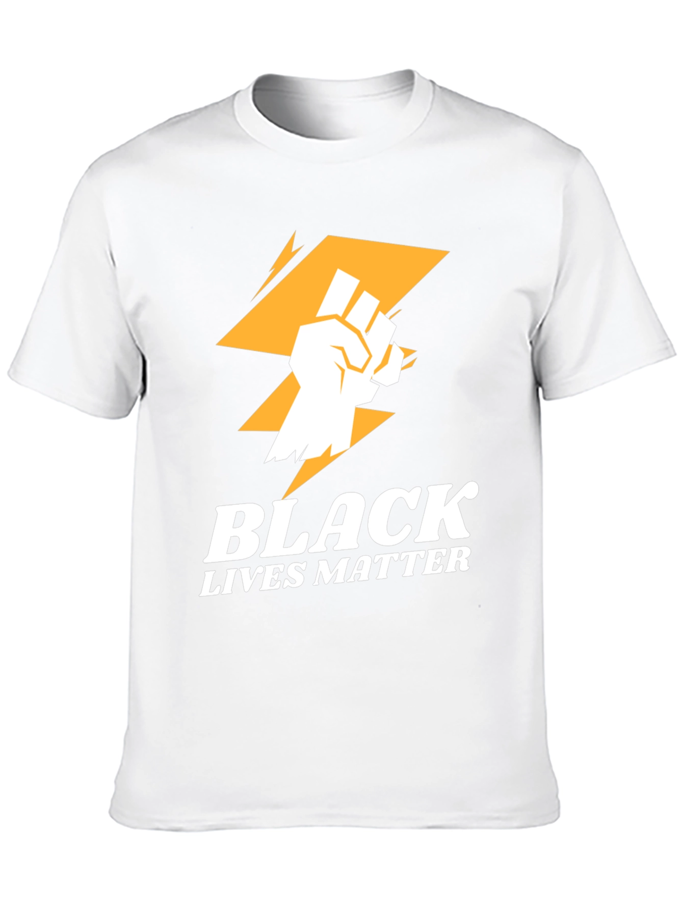 Black Lives Matter Graphic Tee - Fist & Lightning