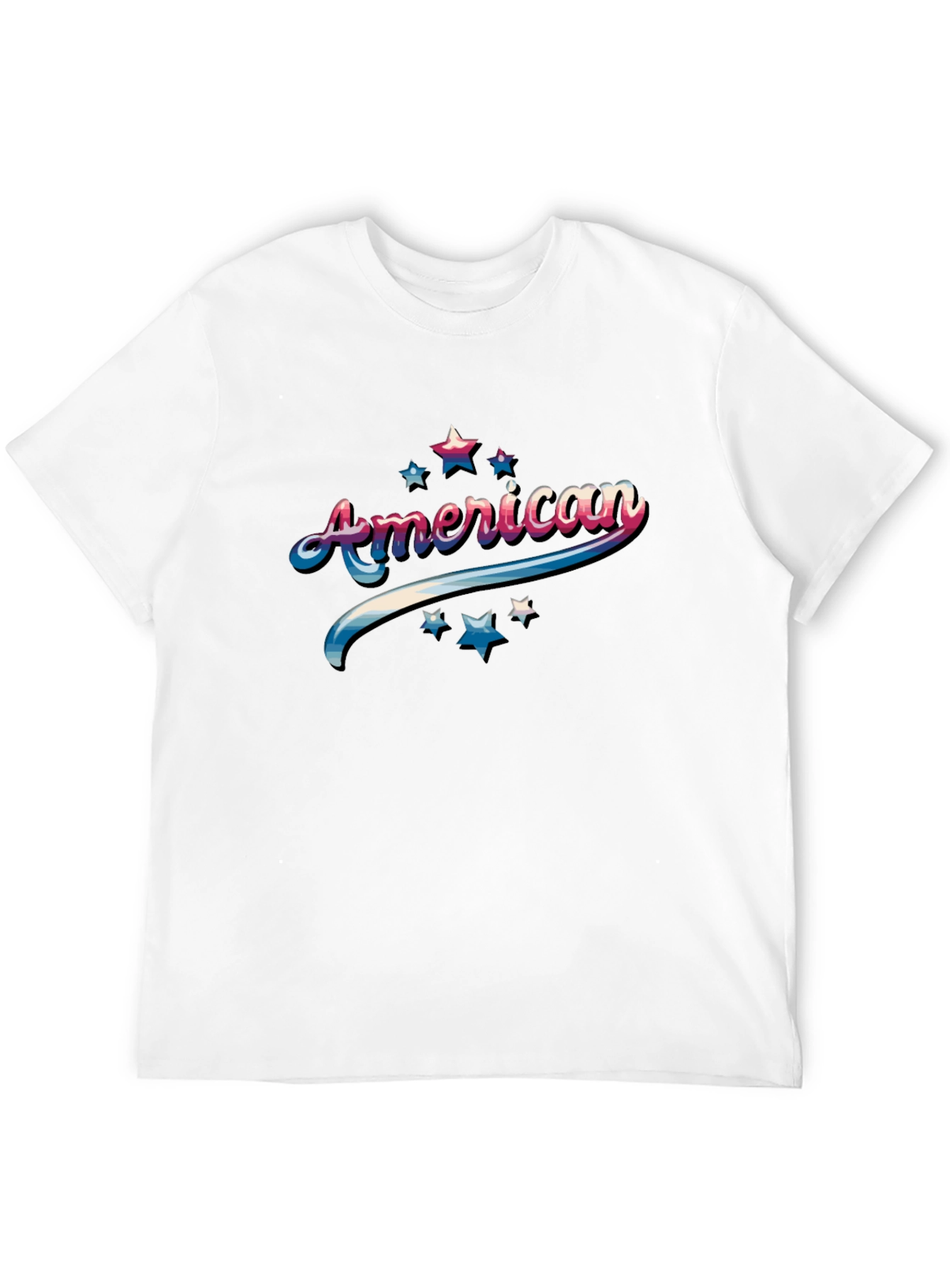 American Pride Graphic Tee - Patriotic Design