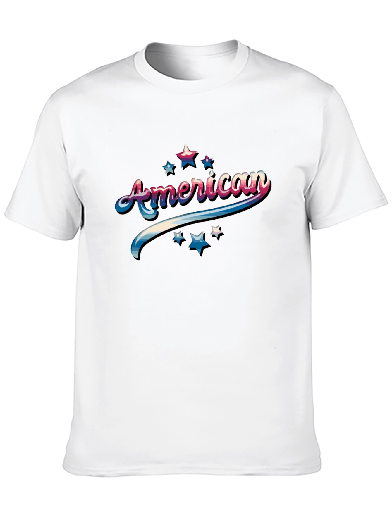 American Pride Graphic Tee - Patriotic Design
