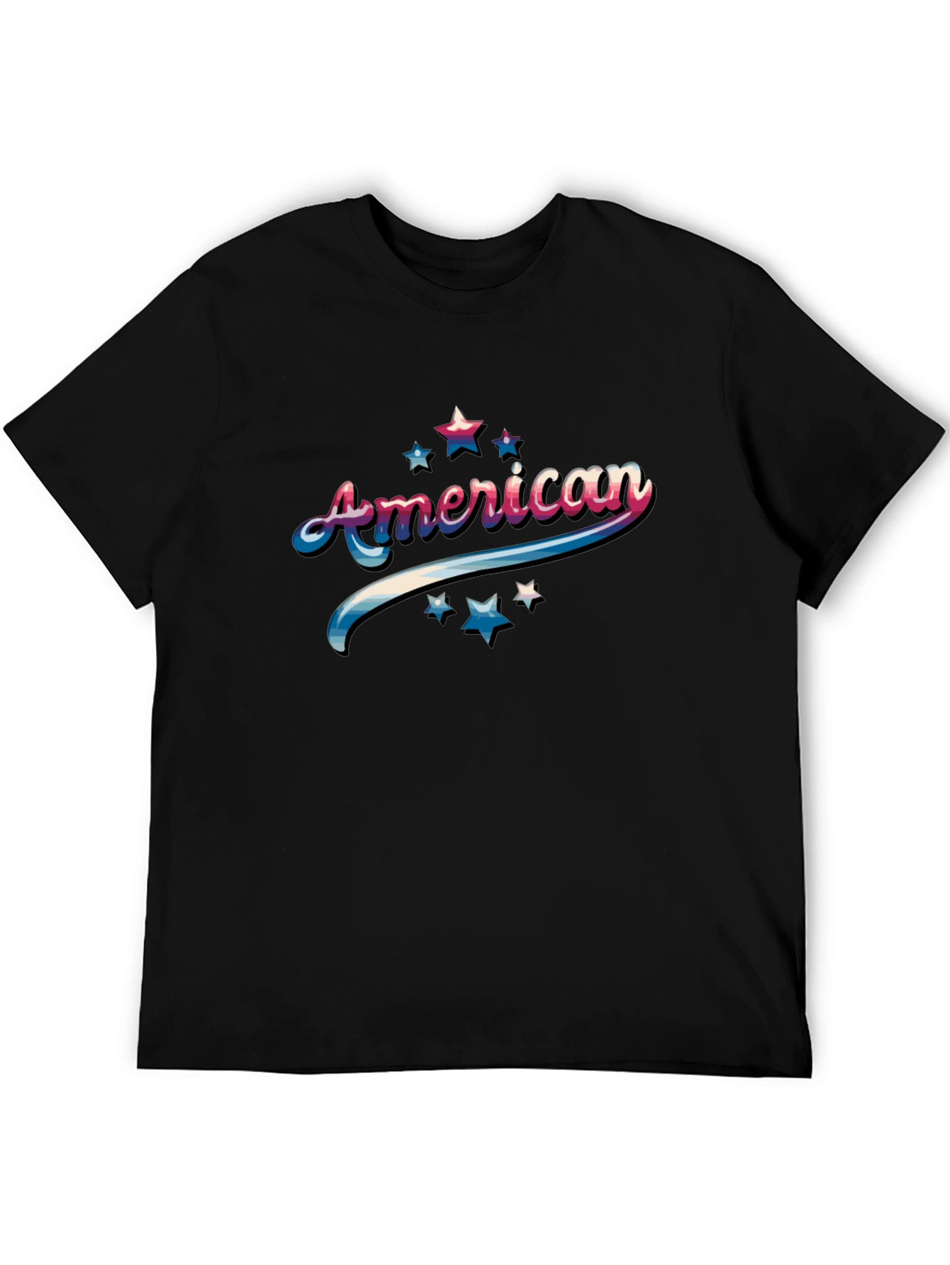 American Pride Graphic Tee - Patriotic Design