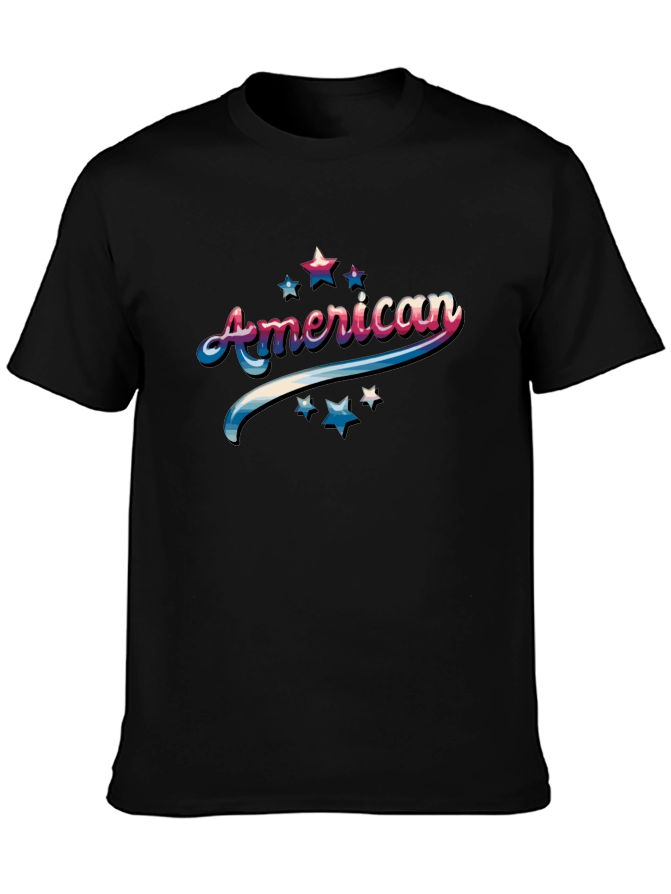 American Pride Graphic Tee - Patriotic Design