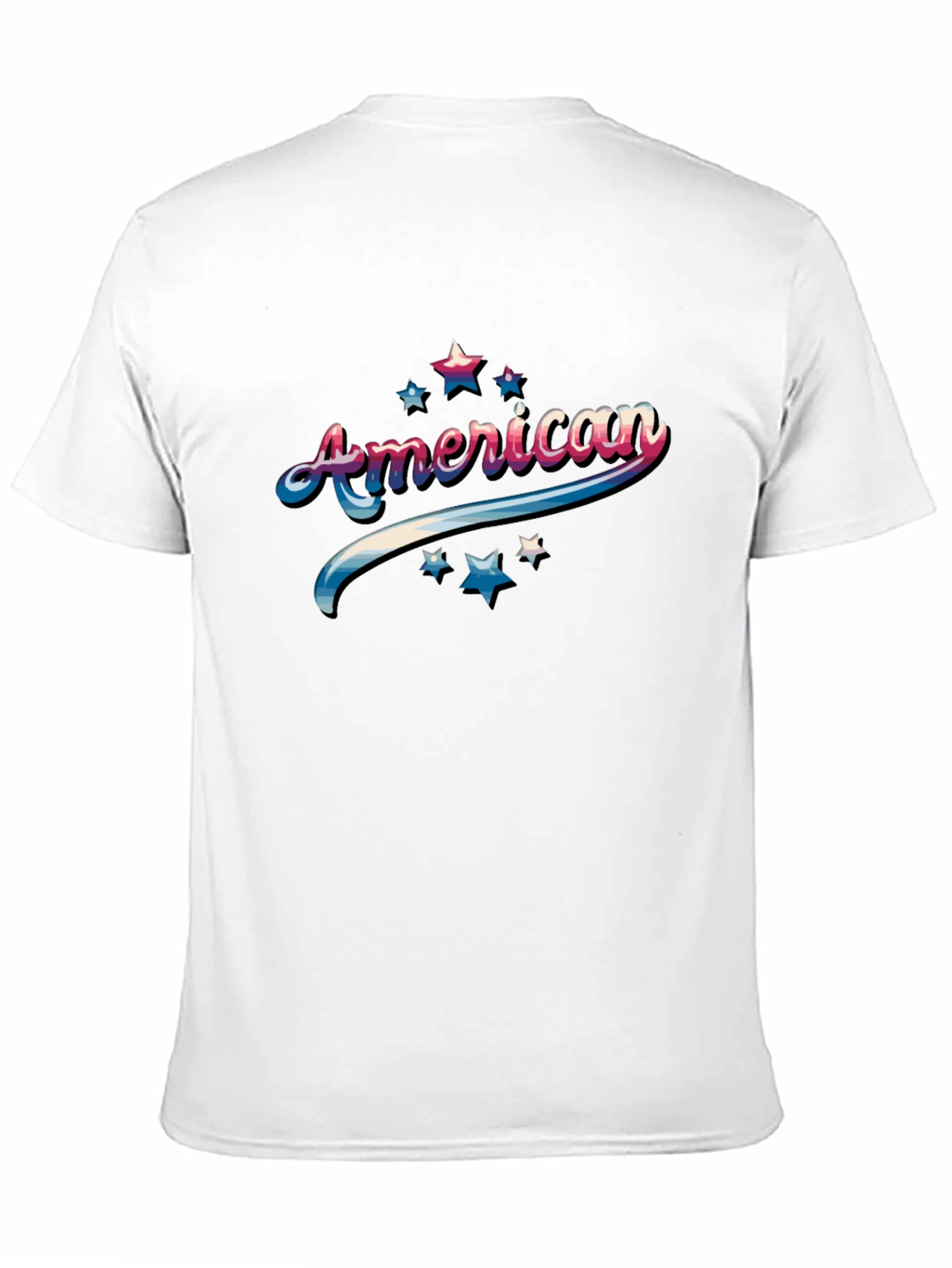 American Pride Graphic Tee - Patriotic Design