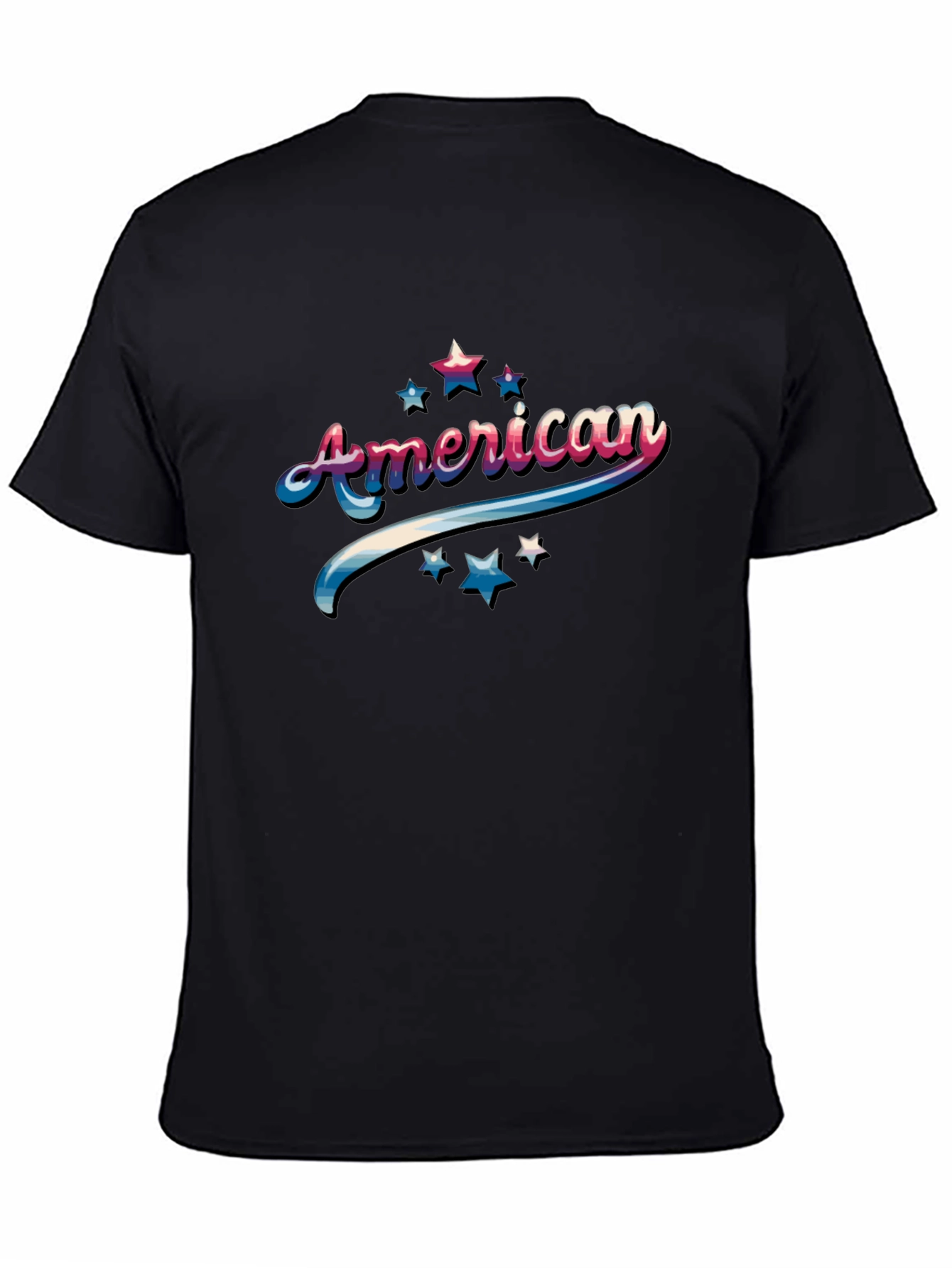 American Pride Graphic Tee - Patriotic Design