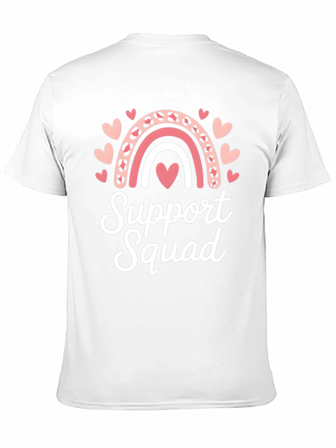 Support Squad Rainbow Graphic Tee