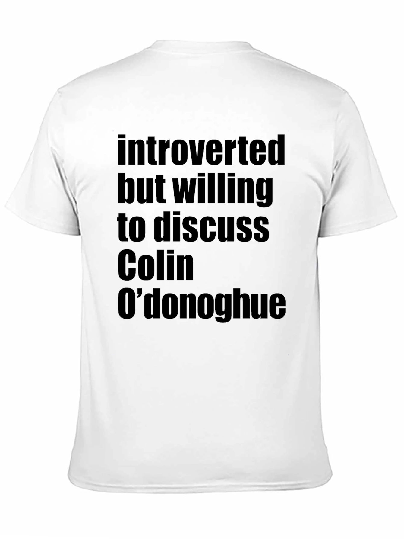 Introverted Colin Odonoghue Fan T-Shirt