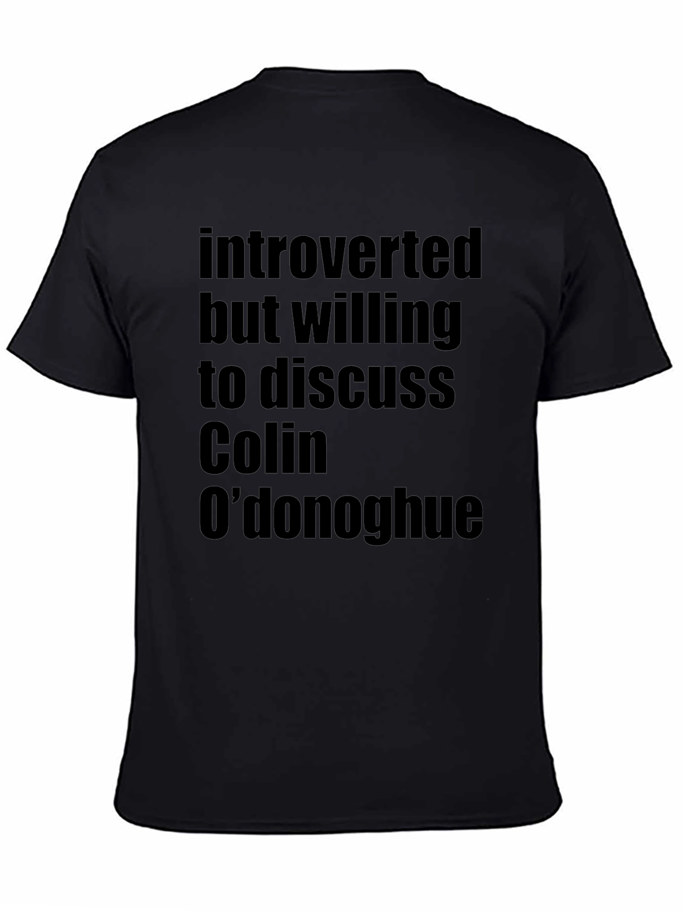 Introverted Colin Odonoghue Fan T-Shirt