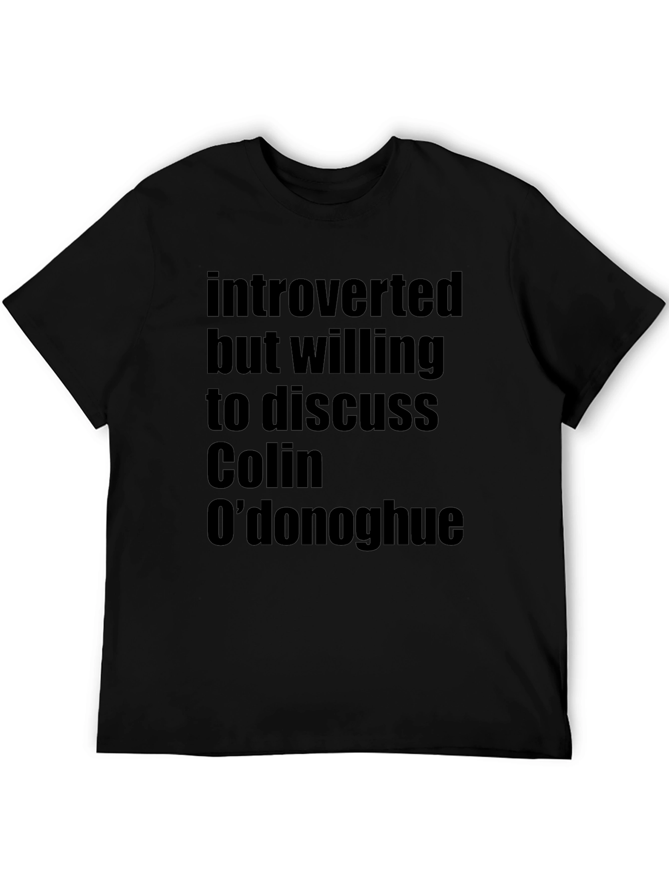 Introverted Colin Odonoghue Fan T-Shirt