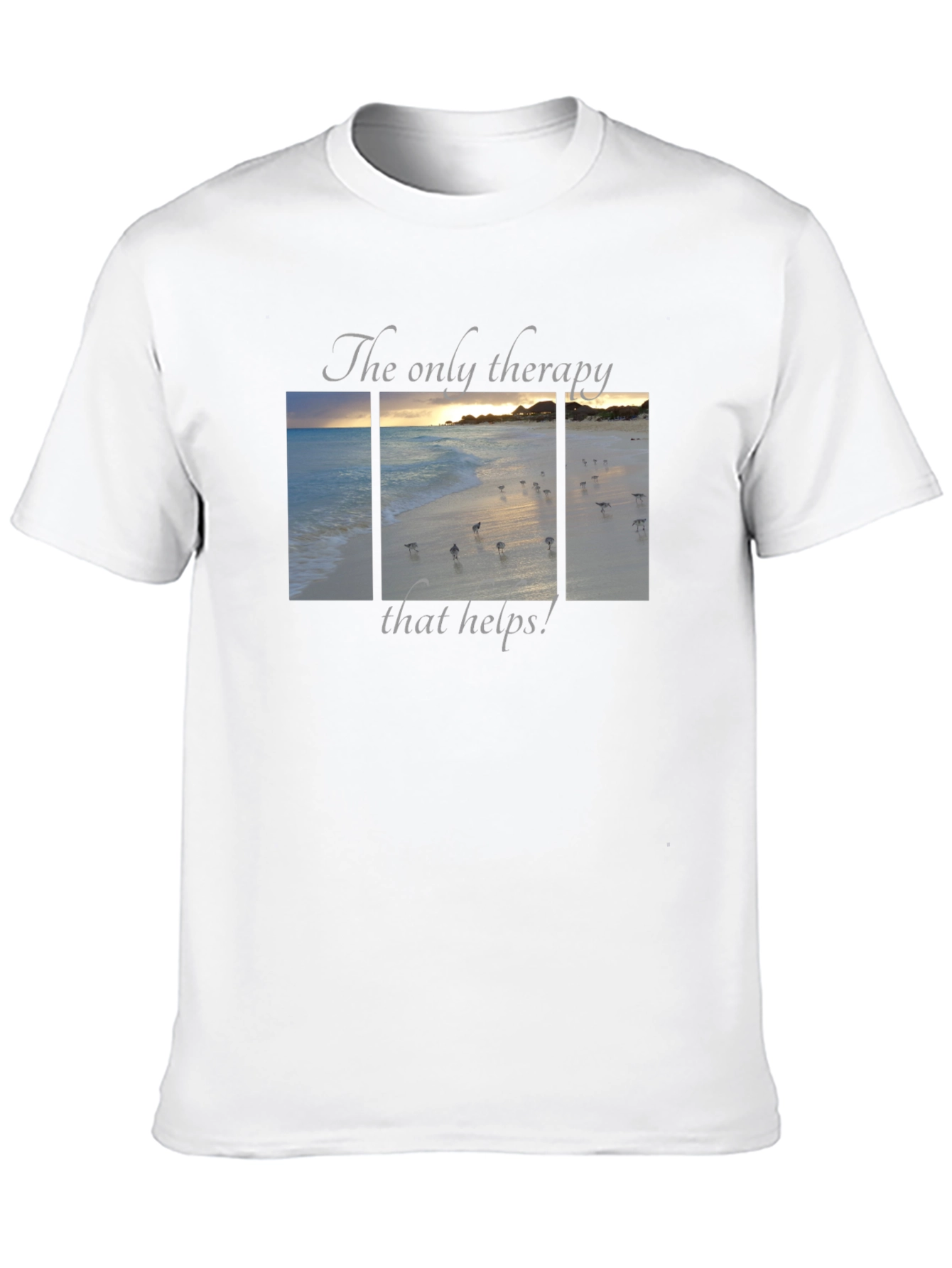 Beach Therapy T-Shirt - Relaxation & Vacation Vibes