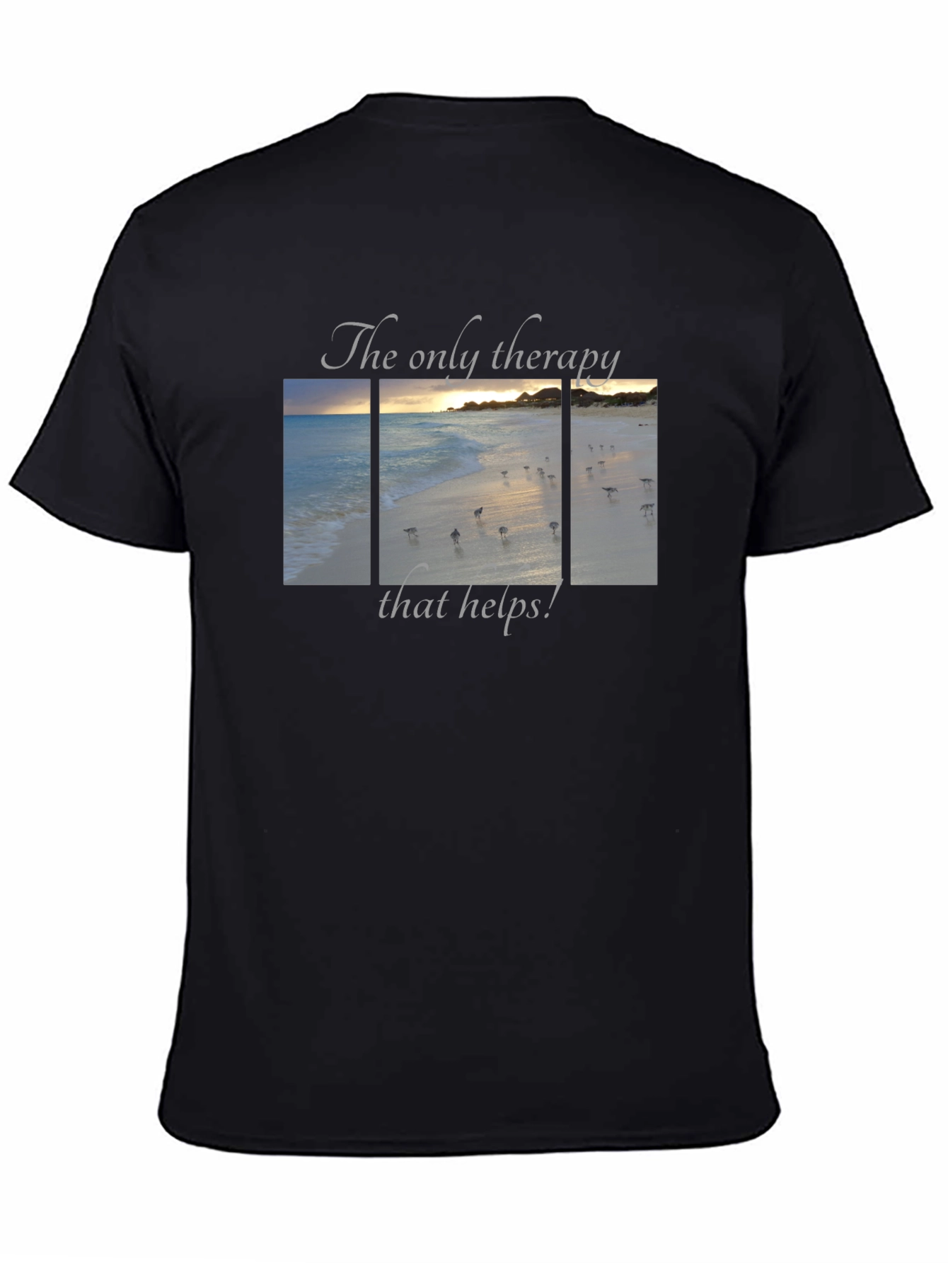 Beach Therapy T-Shirt - Relaxation & Vacation Vibes