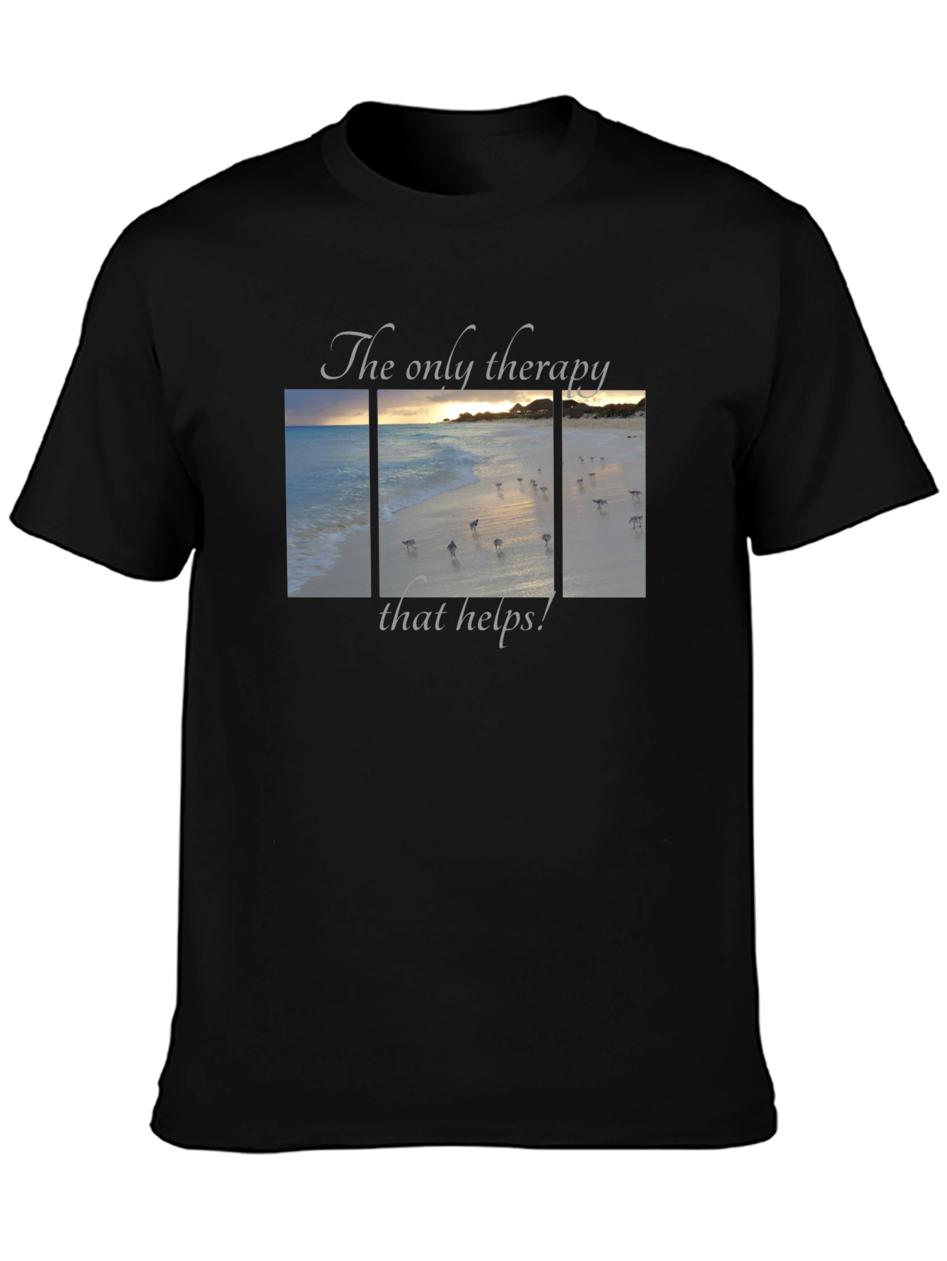 Beach Therapy T-Shirt - Relaxation & Vacation Vibes