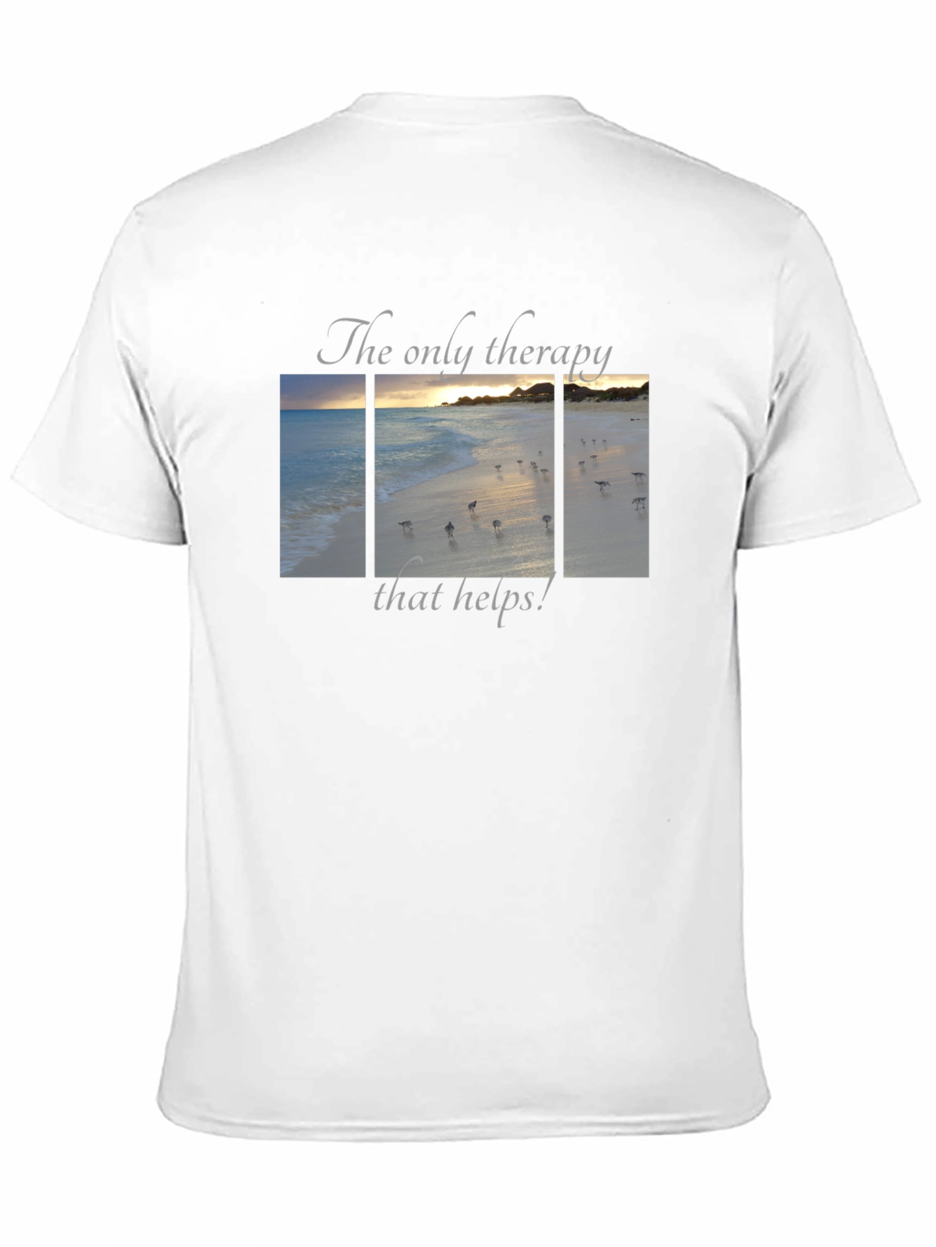 Beach Therapy T-Shirt - Relaxation & Vacation Vibes