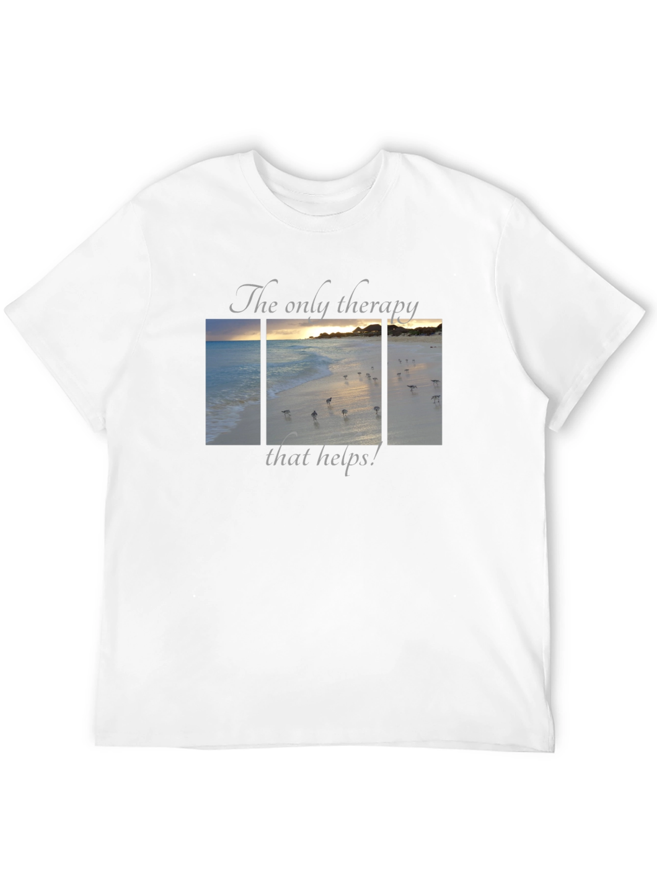 Beach Therapy T-Shirt - Relaxation & Vacation Vibes