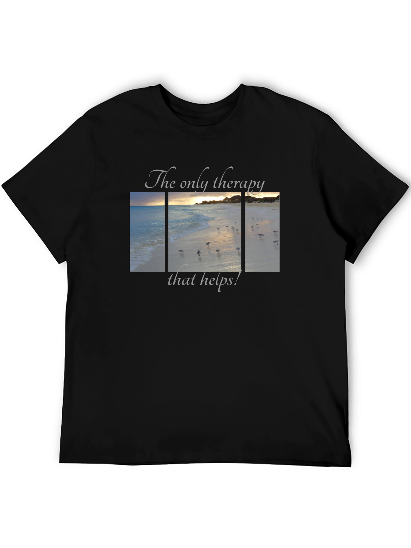 Beach Therapy T-Shirt - Relaxation & Vacation Vibes