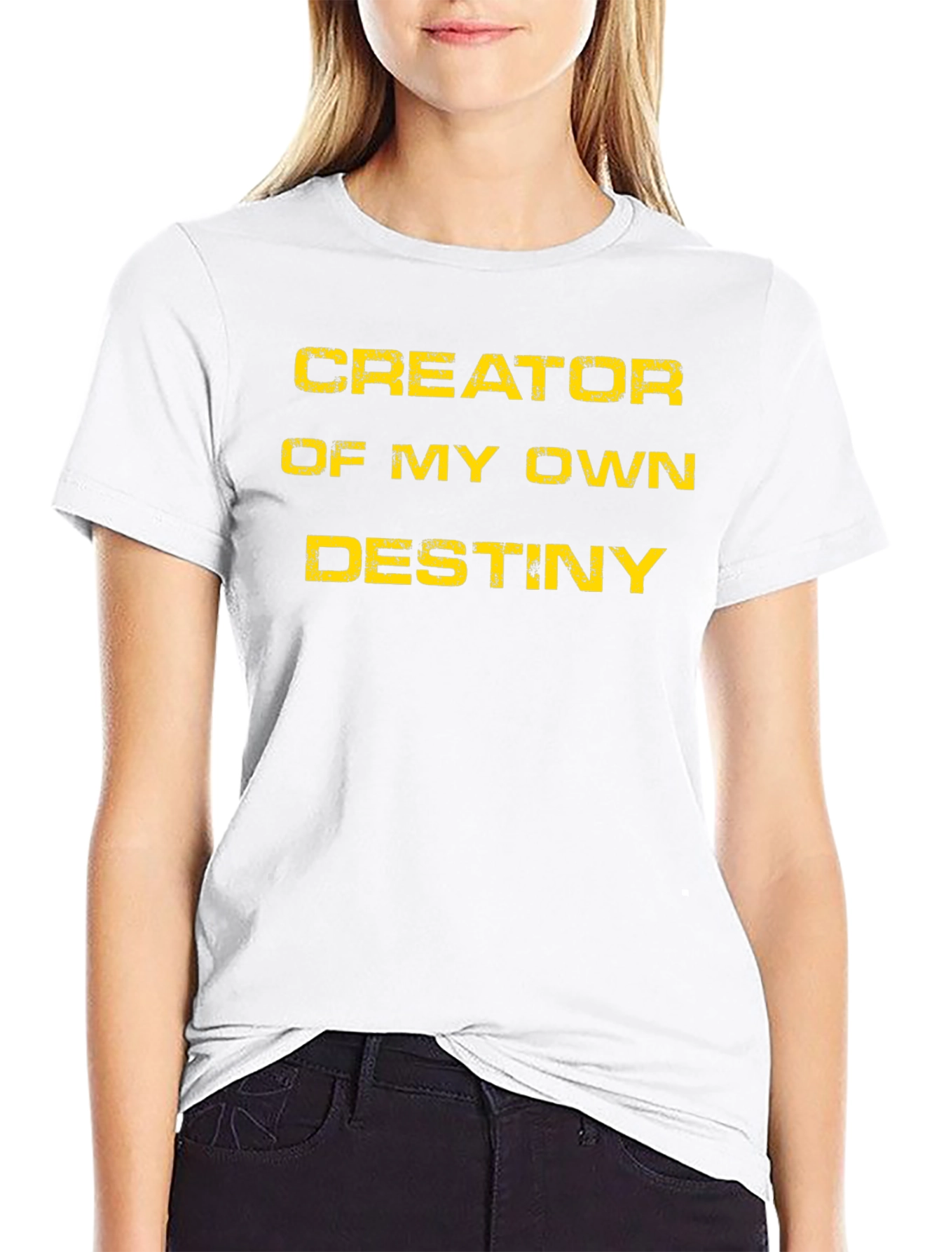 Creator of My Own Destiny Black T-Shirt