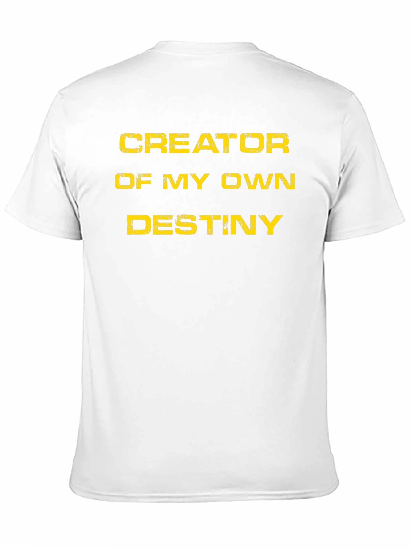 Creator of My Own Destiny Black T-Shirt
