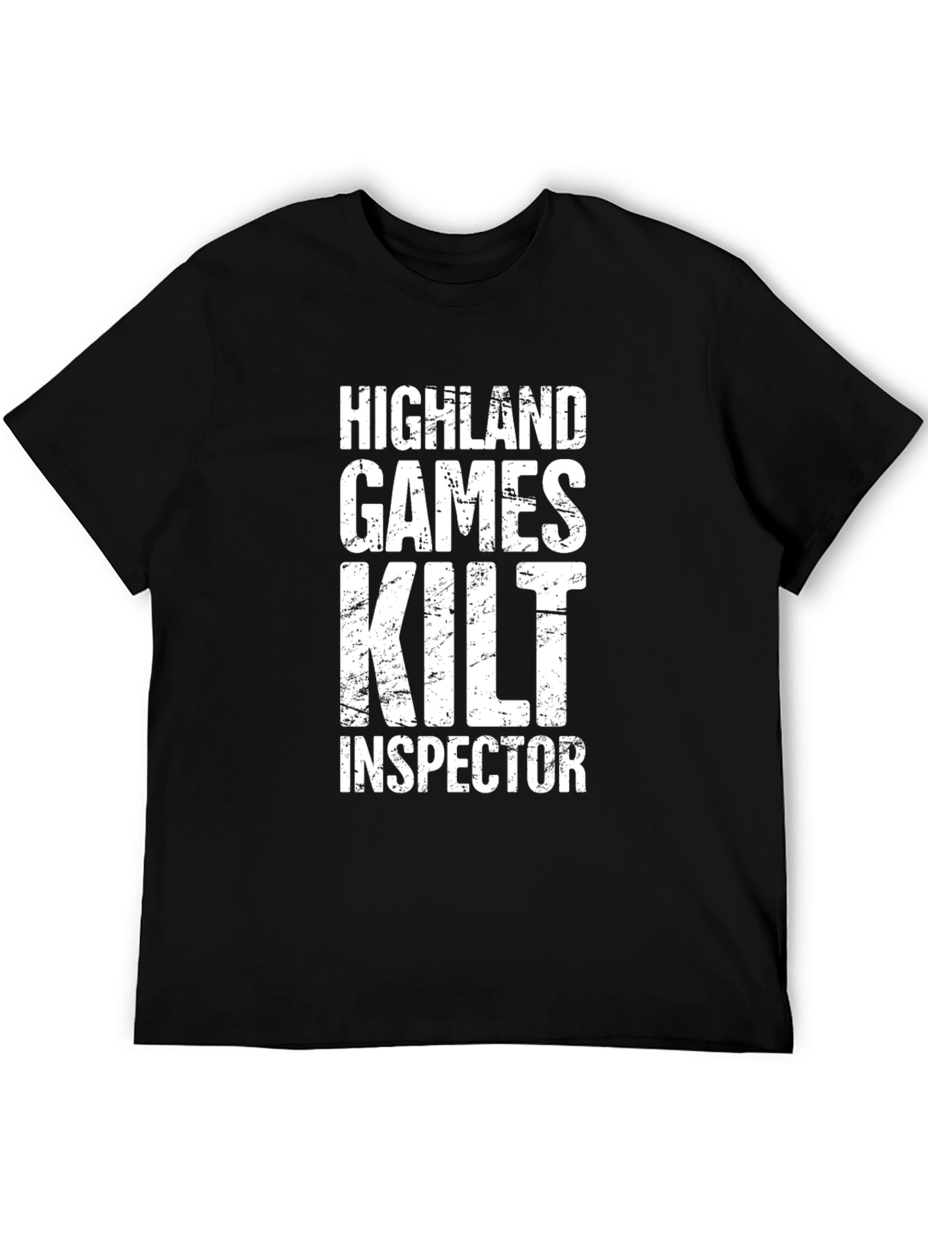 Highland Games Kilt Inspector T-Shirt