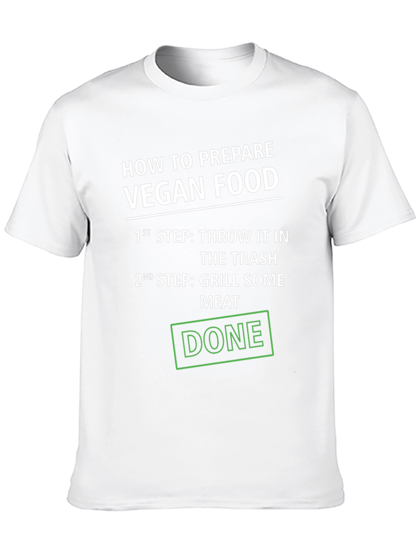 Vegan Food Prep Funny T-Shirt
